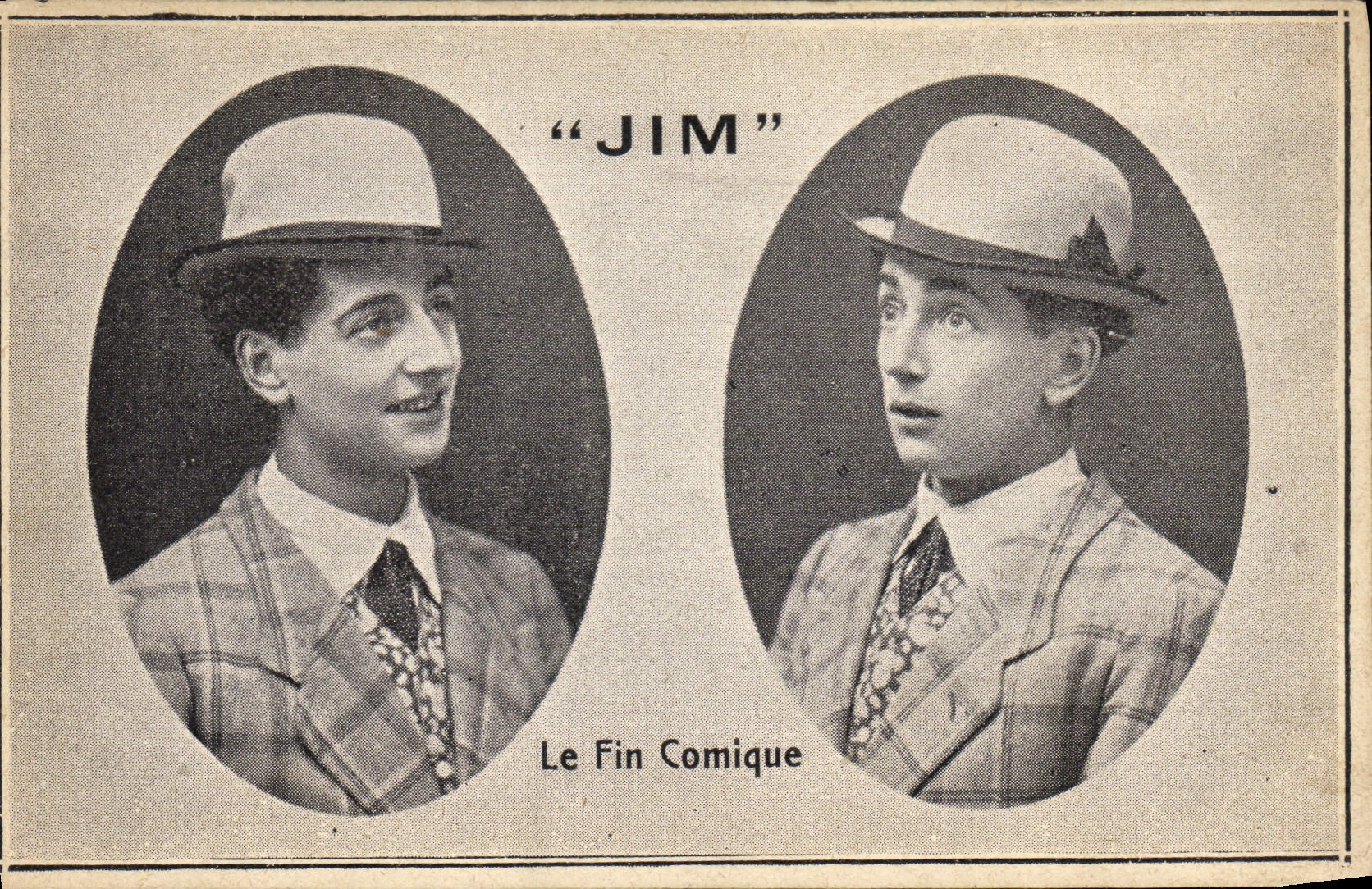 CPA Cirque Clown Jim Le fin comique 