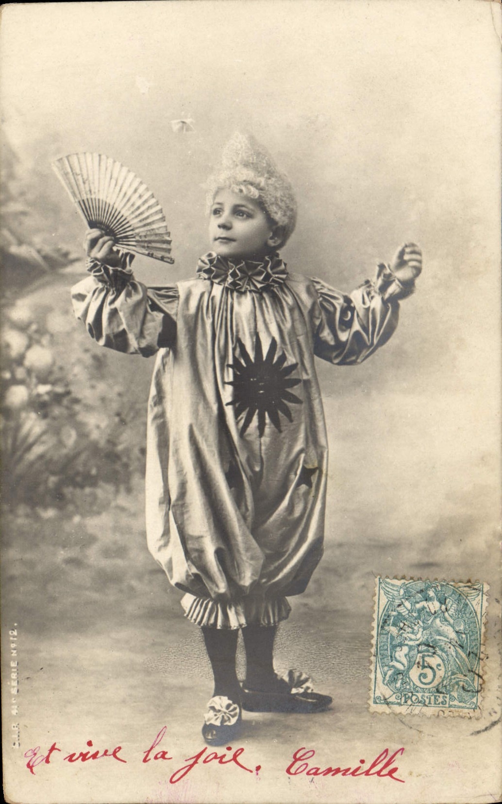 CPA Cirque Clown Enfant 