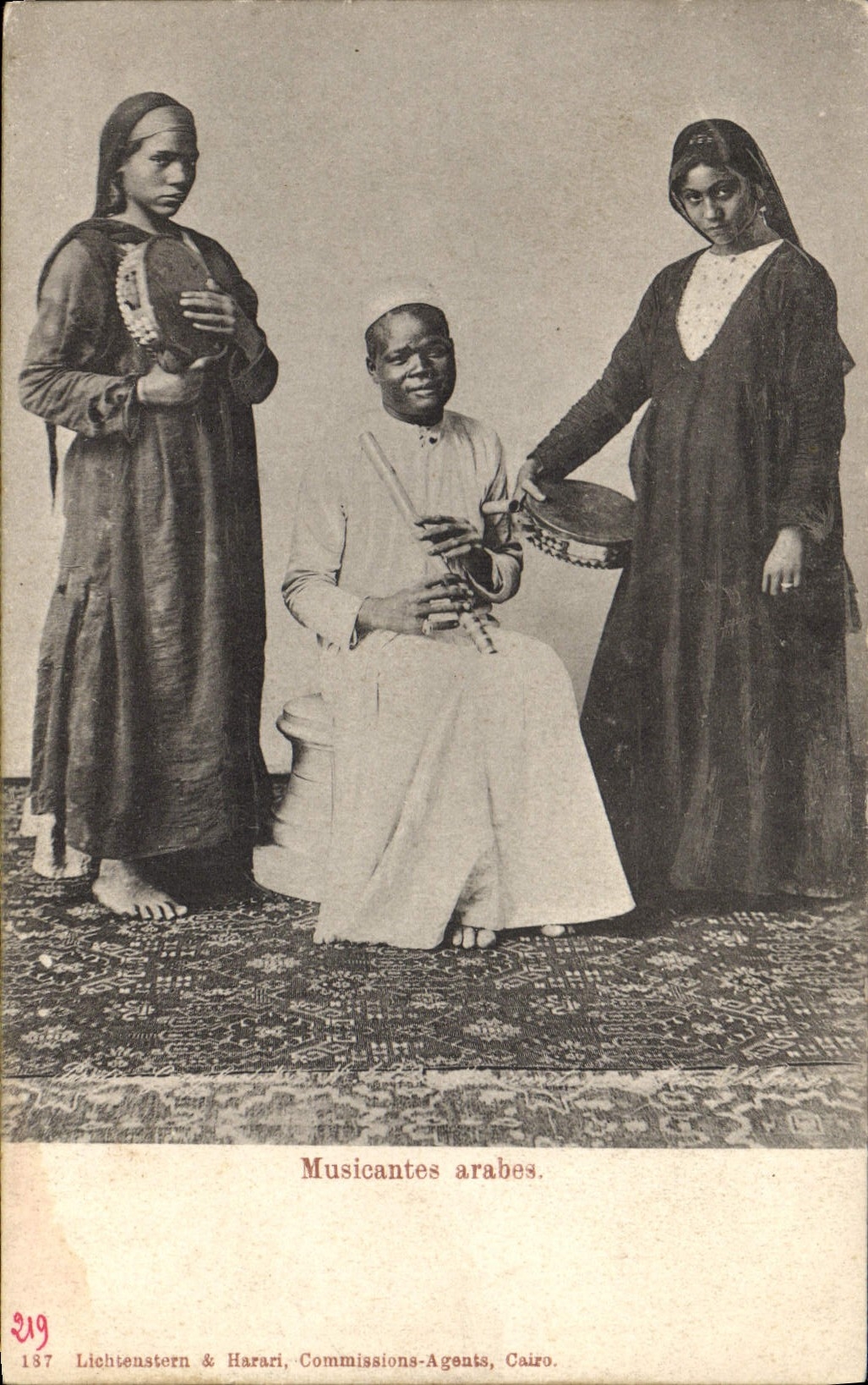 CPA Folklore Musiciens arabes 