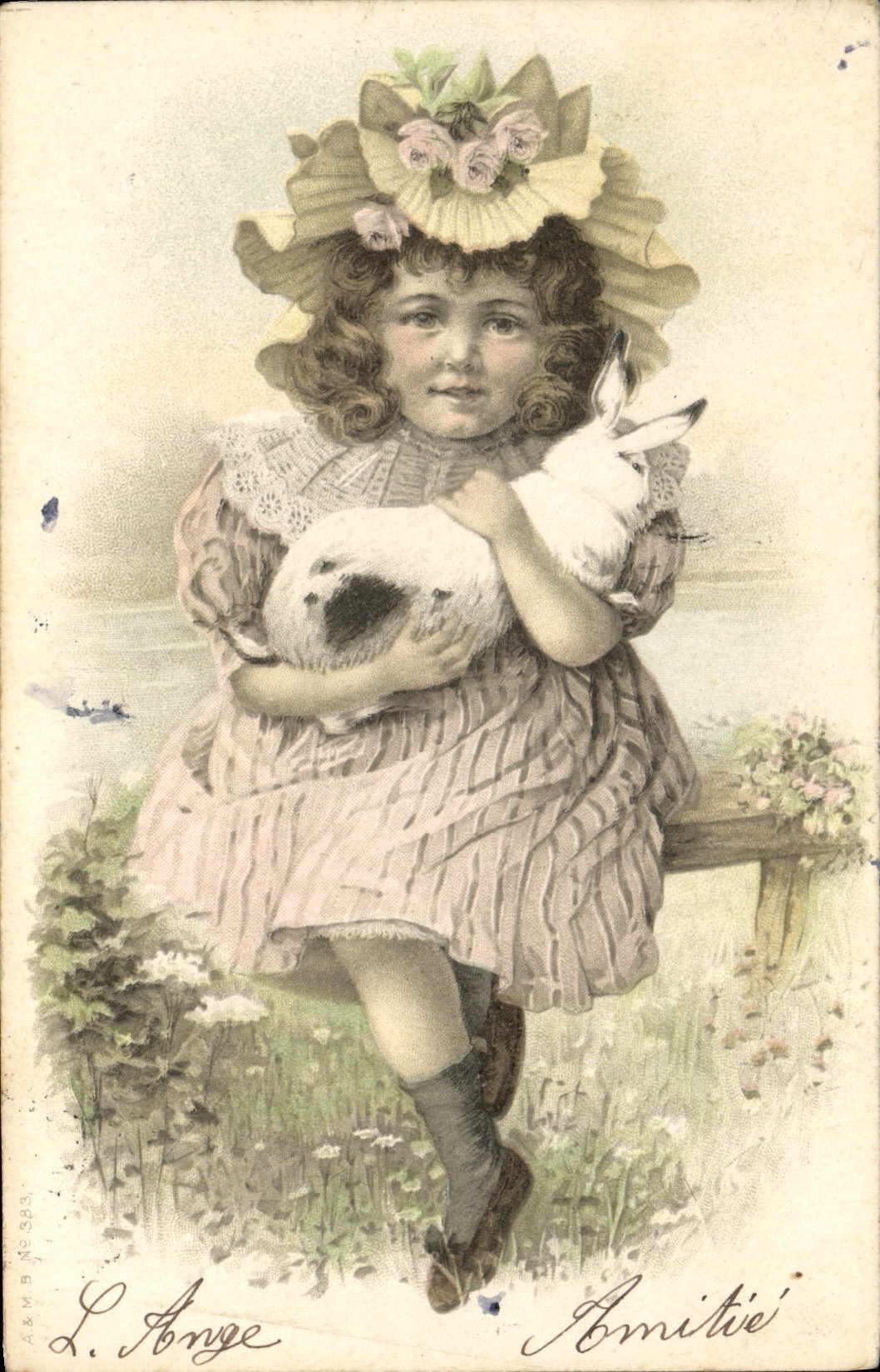 CPA Lapin Enfant 