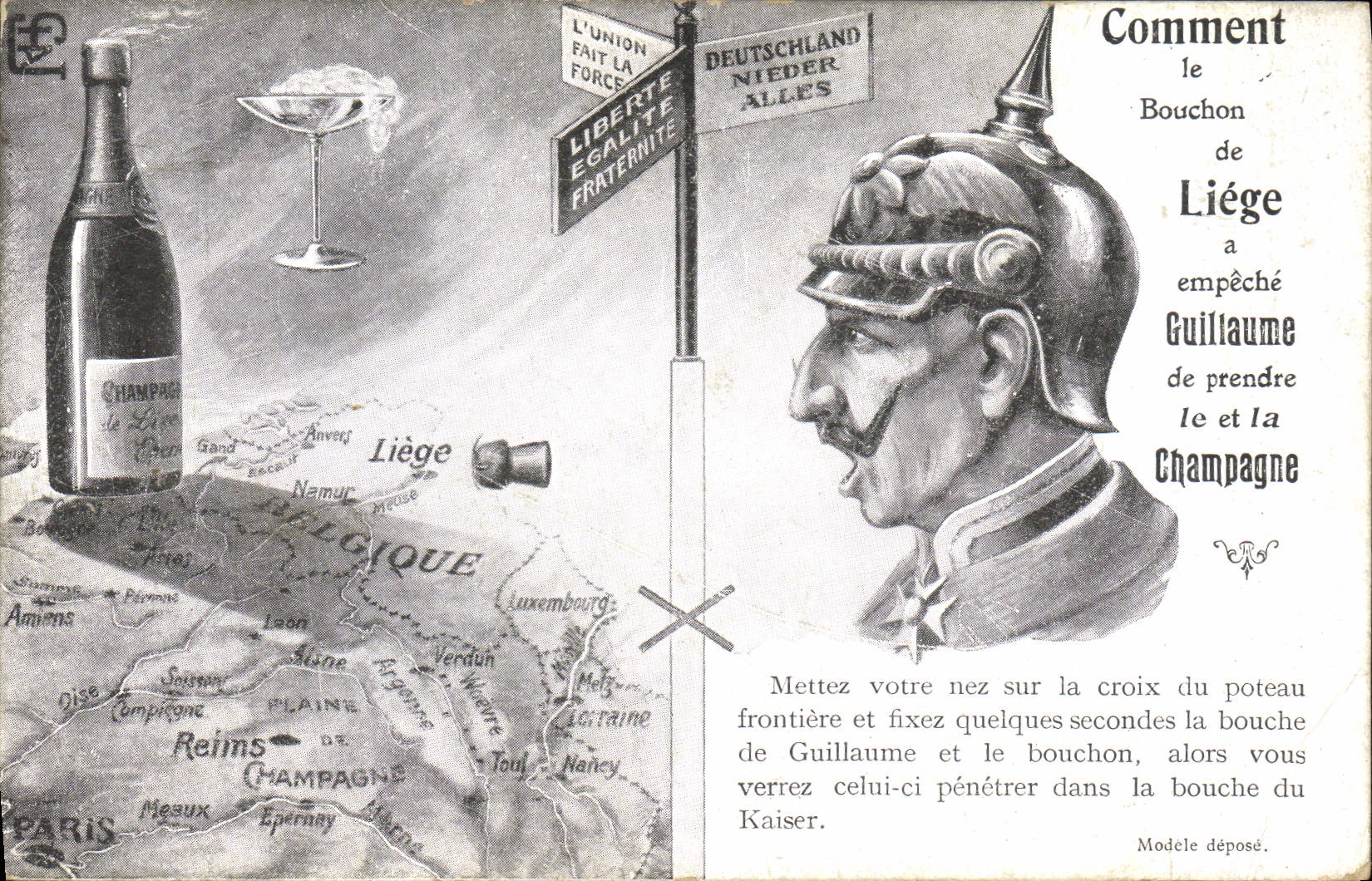 CPA Militaria Liege Champagne 