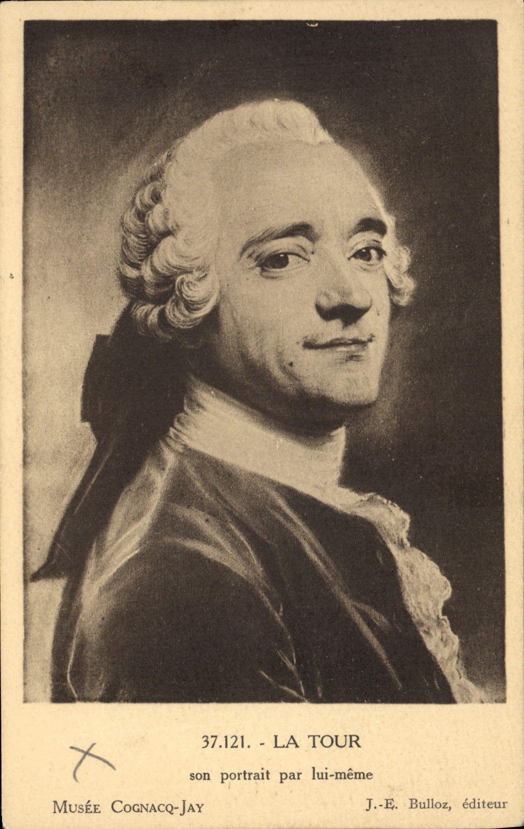 CPA La Tour Portrait 