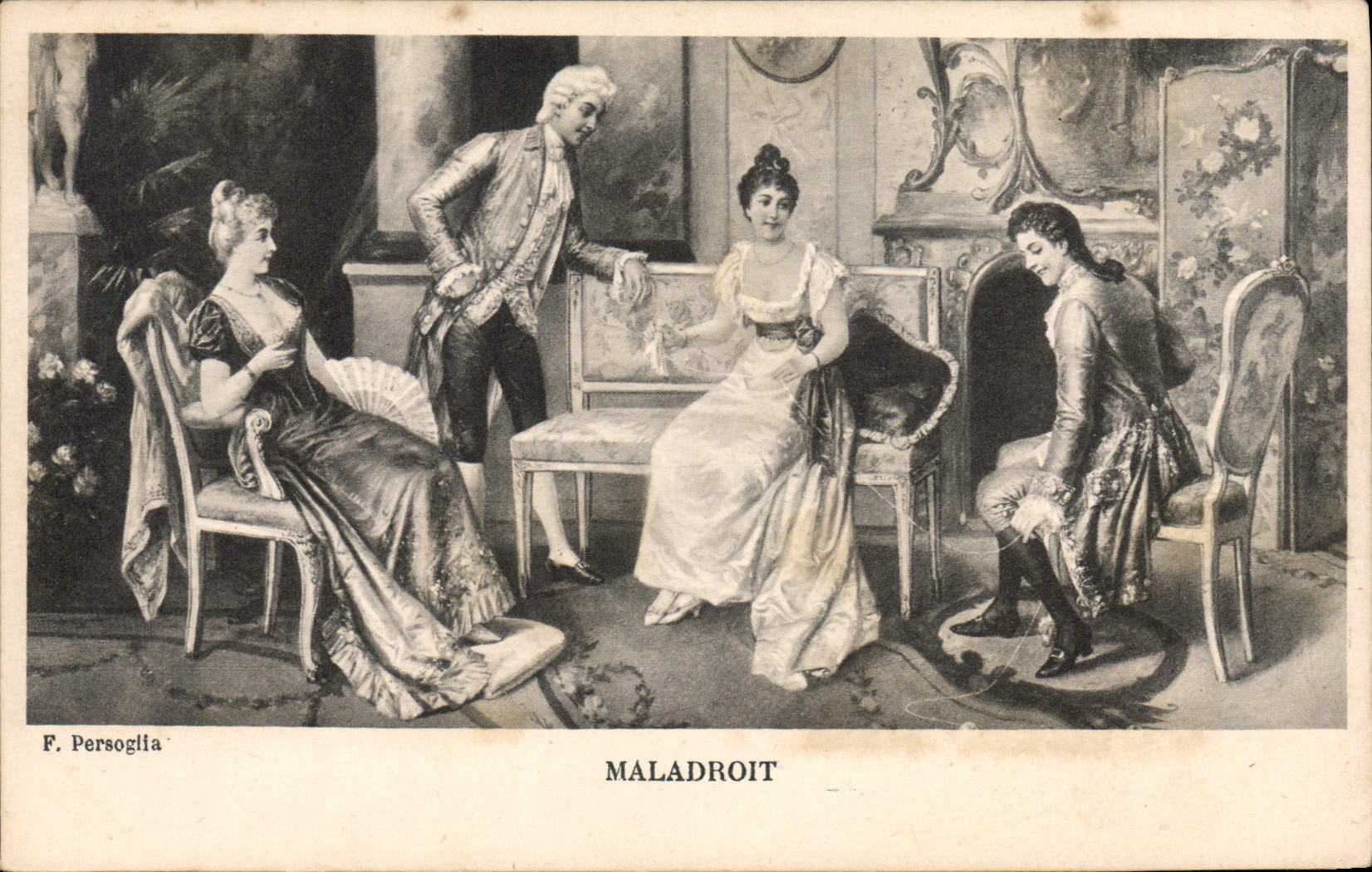 CPA Maladroit Persoglia 