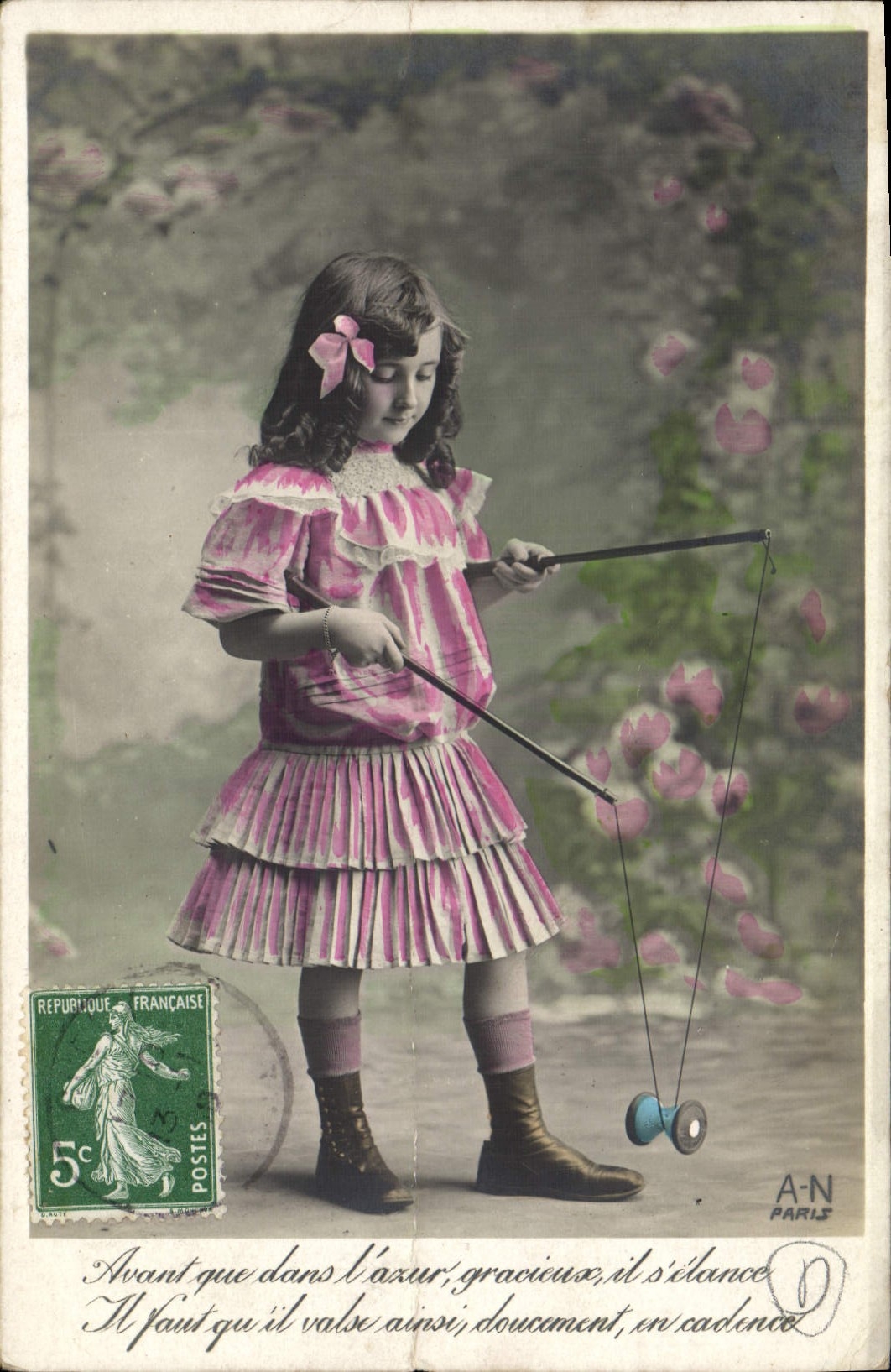 CPA Enfants Diabolo 