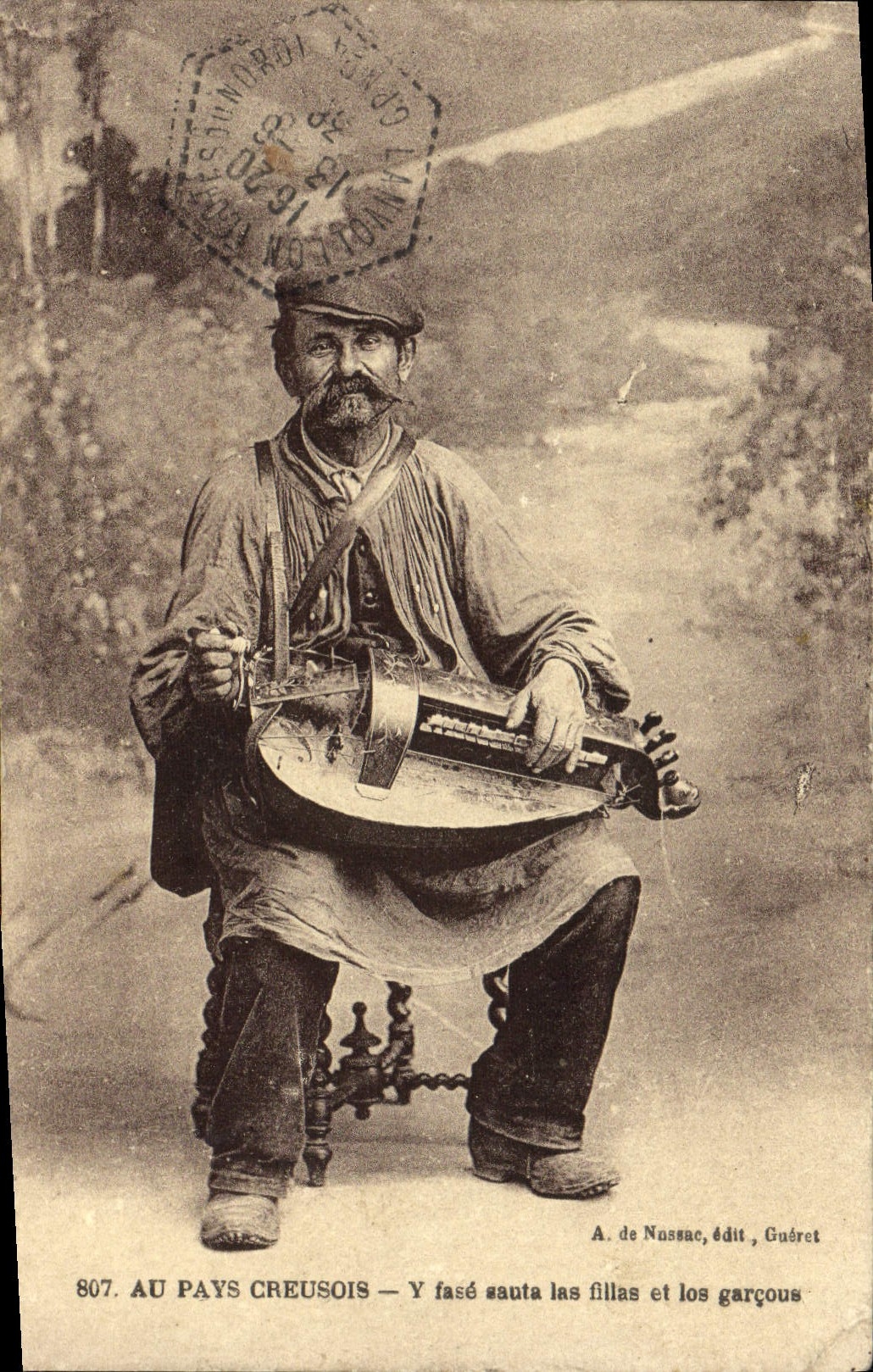 CPA Folklore Au Pays Creusois 