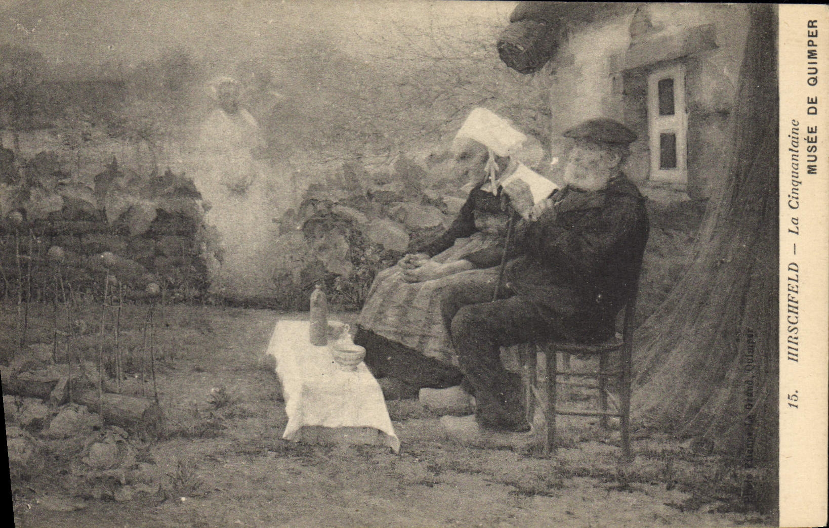 CPA Hirschfeld La cinquantaine Musee de Quimper 