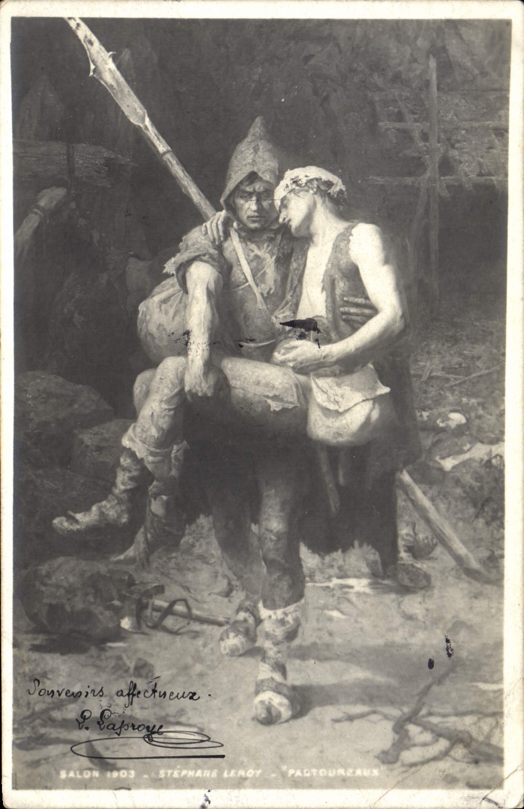 Postal Salón 1903 de Stephane Leroy