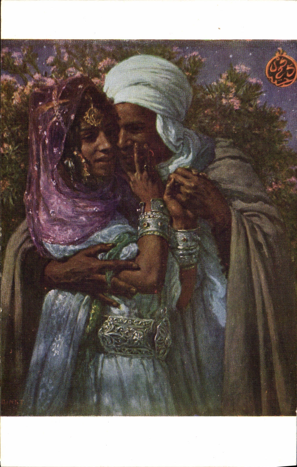 CPA Dinet Esclave d'amour Musee du Luxembourg 