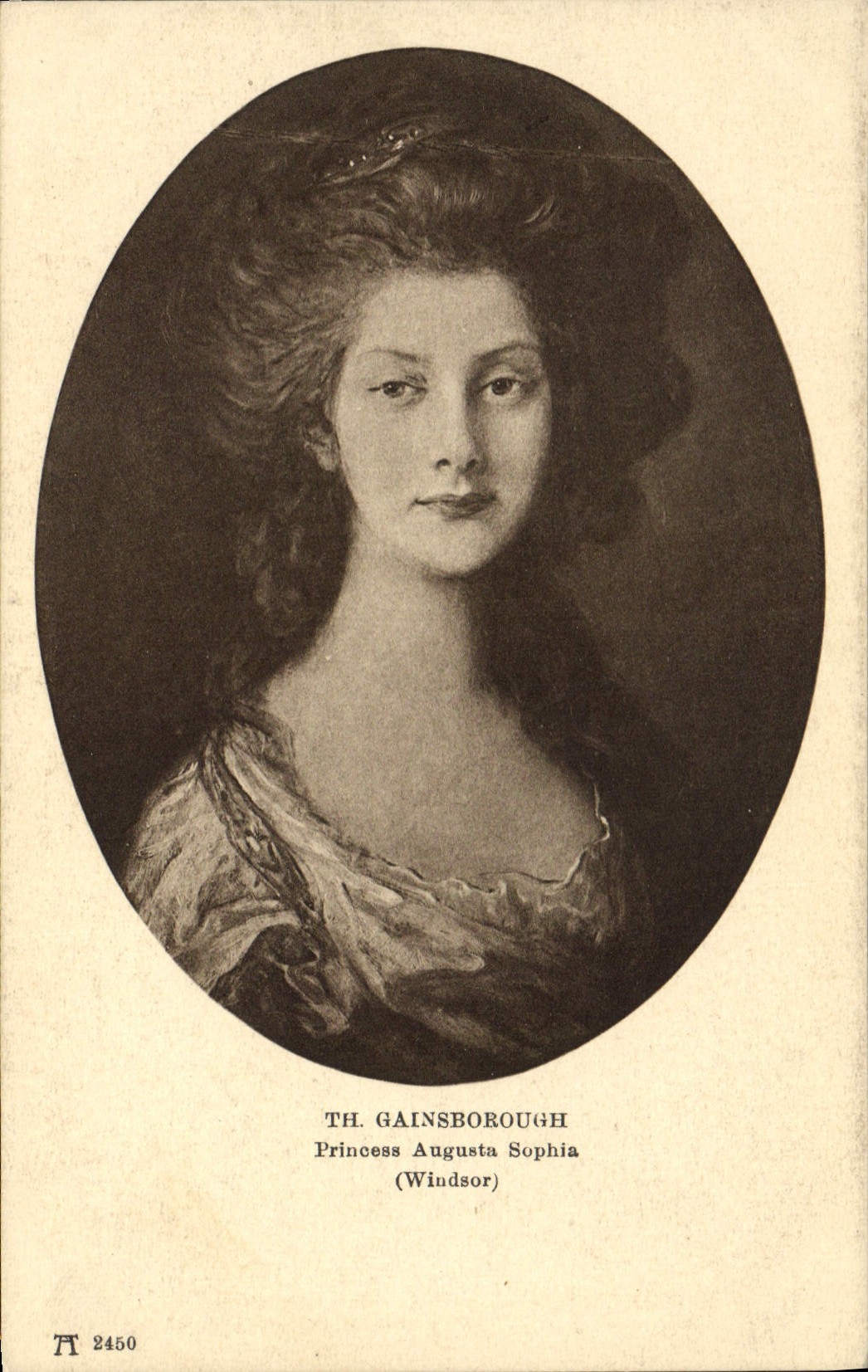 CPA Gainsborough Princess Augusta Sophia Windsor 