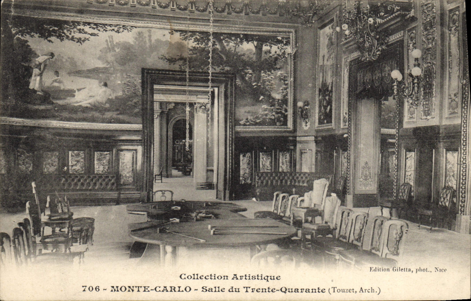 CPA Casino Monte Carlo Salle du Trente Quarante 