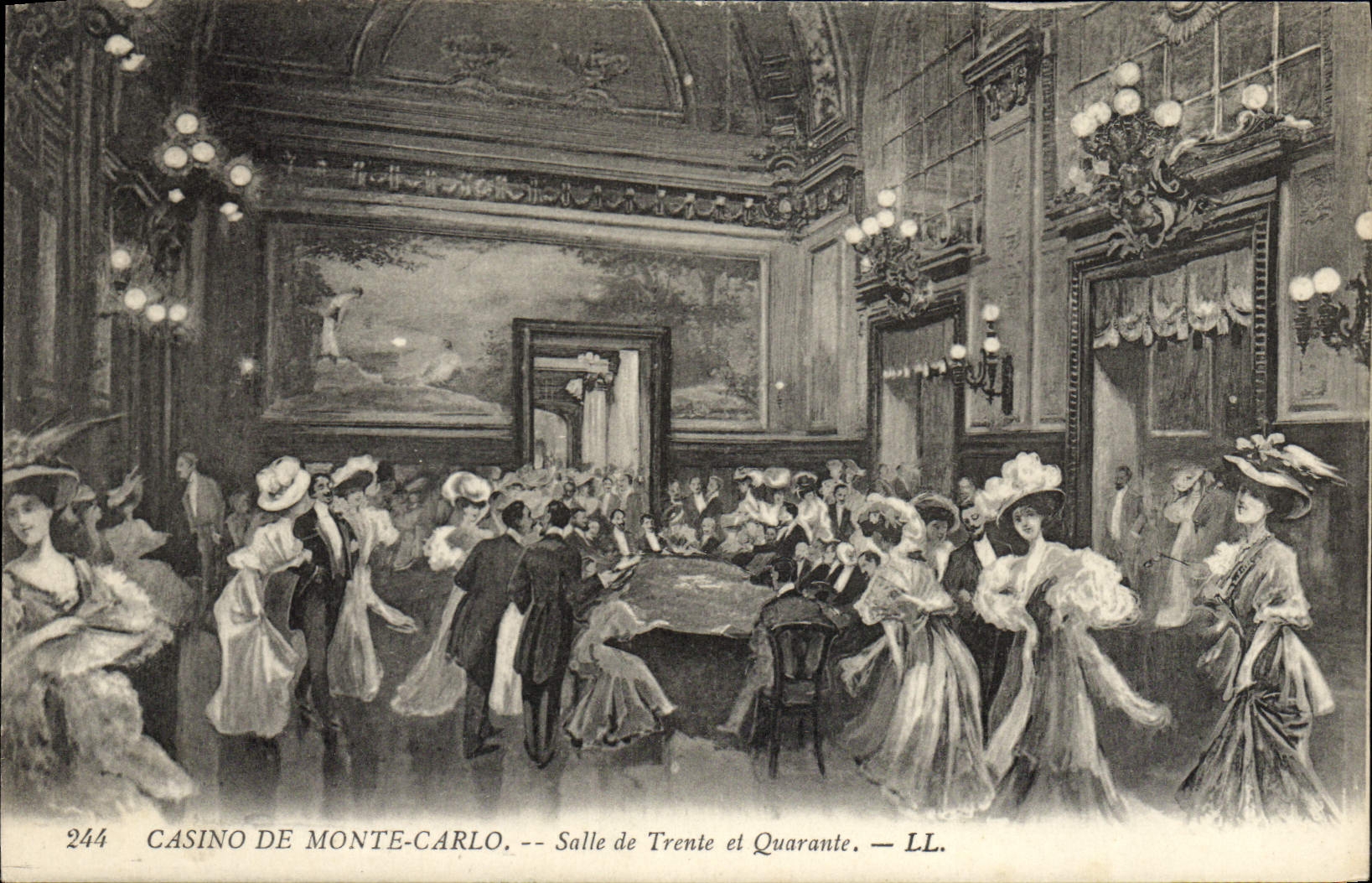 CPA Casino Monte Carlo Salle de Trente et Quarante 