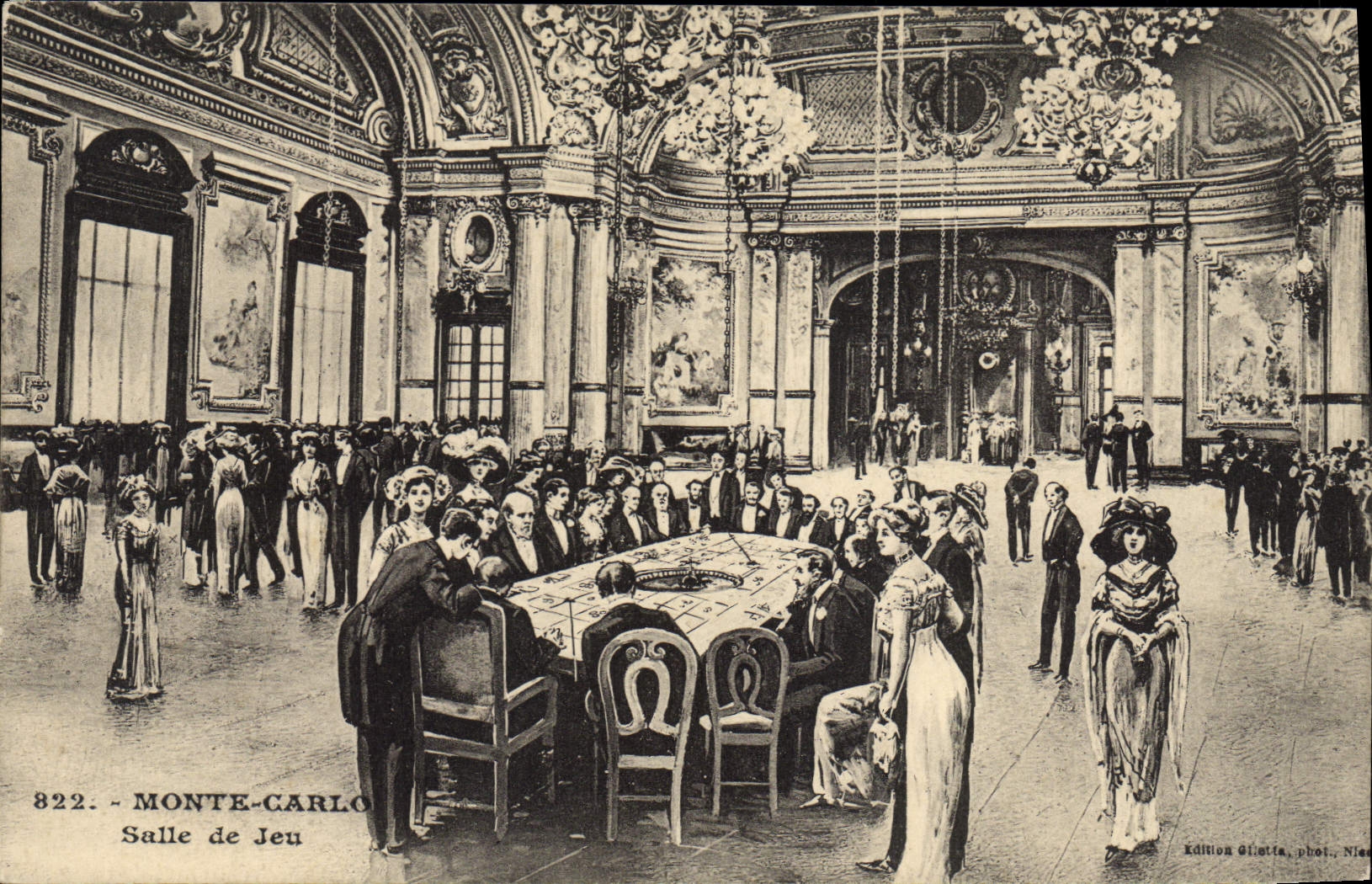 CPA Casino Monte Carlo Salle de jeu 