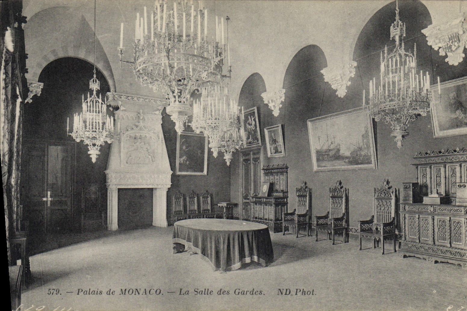 CPA Palais de Monaco La salle des gardes