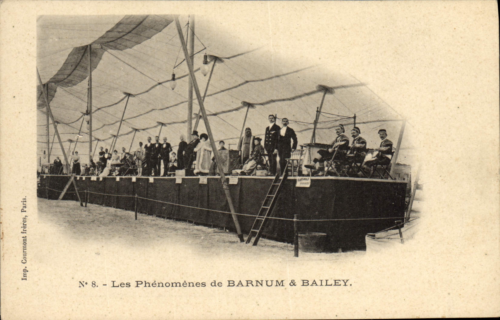 CPA Cirque Barnum et Bailey Les phenomenes