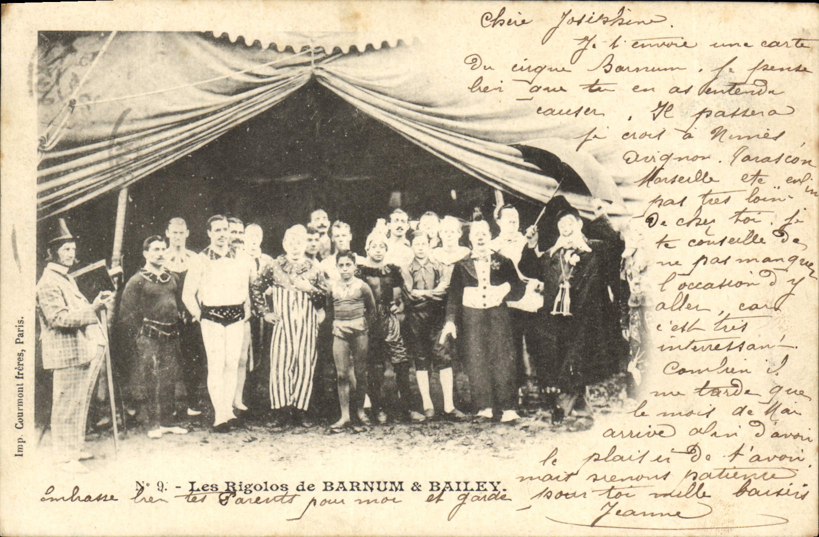 CPA Cirque Barnum et Bailey Les rigolos Clown clowns