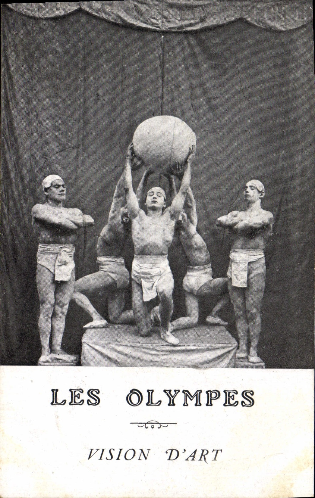 Postal el Olympes Visión de arte