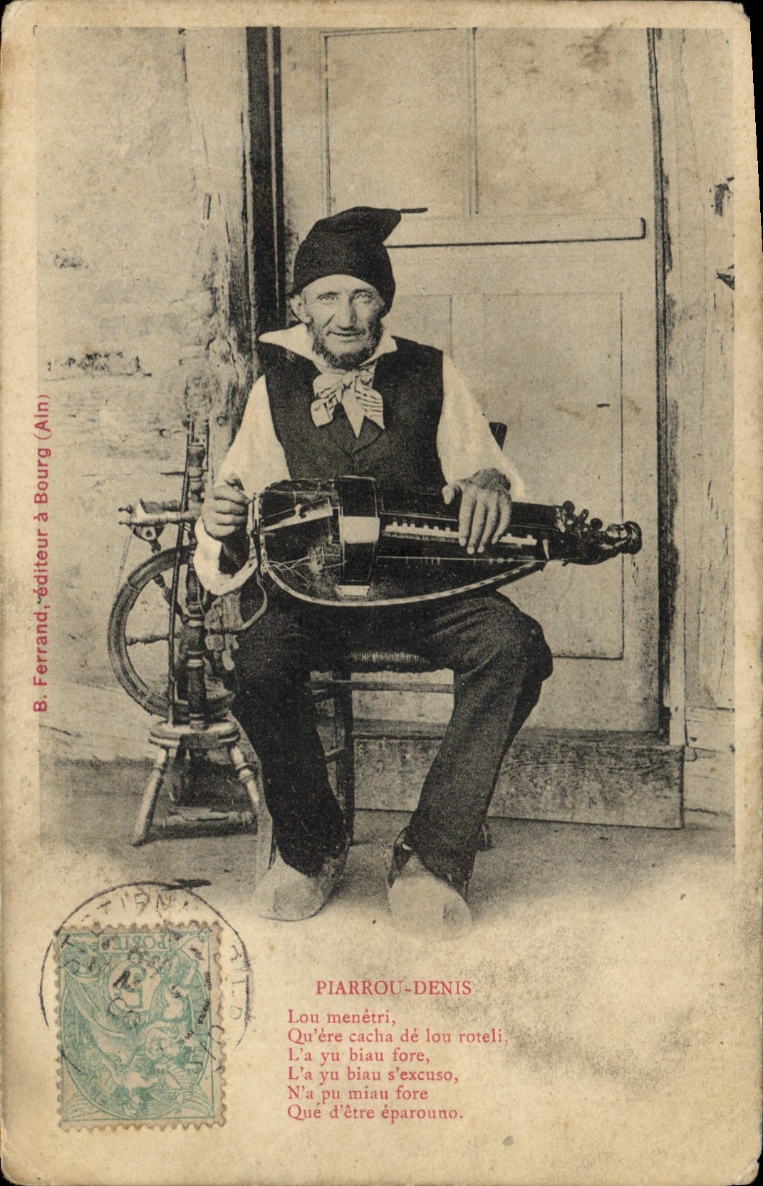 CPA Folklore Piarrou Denis
