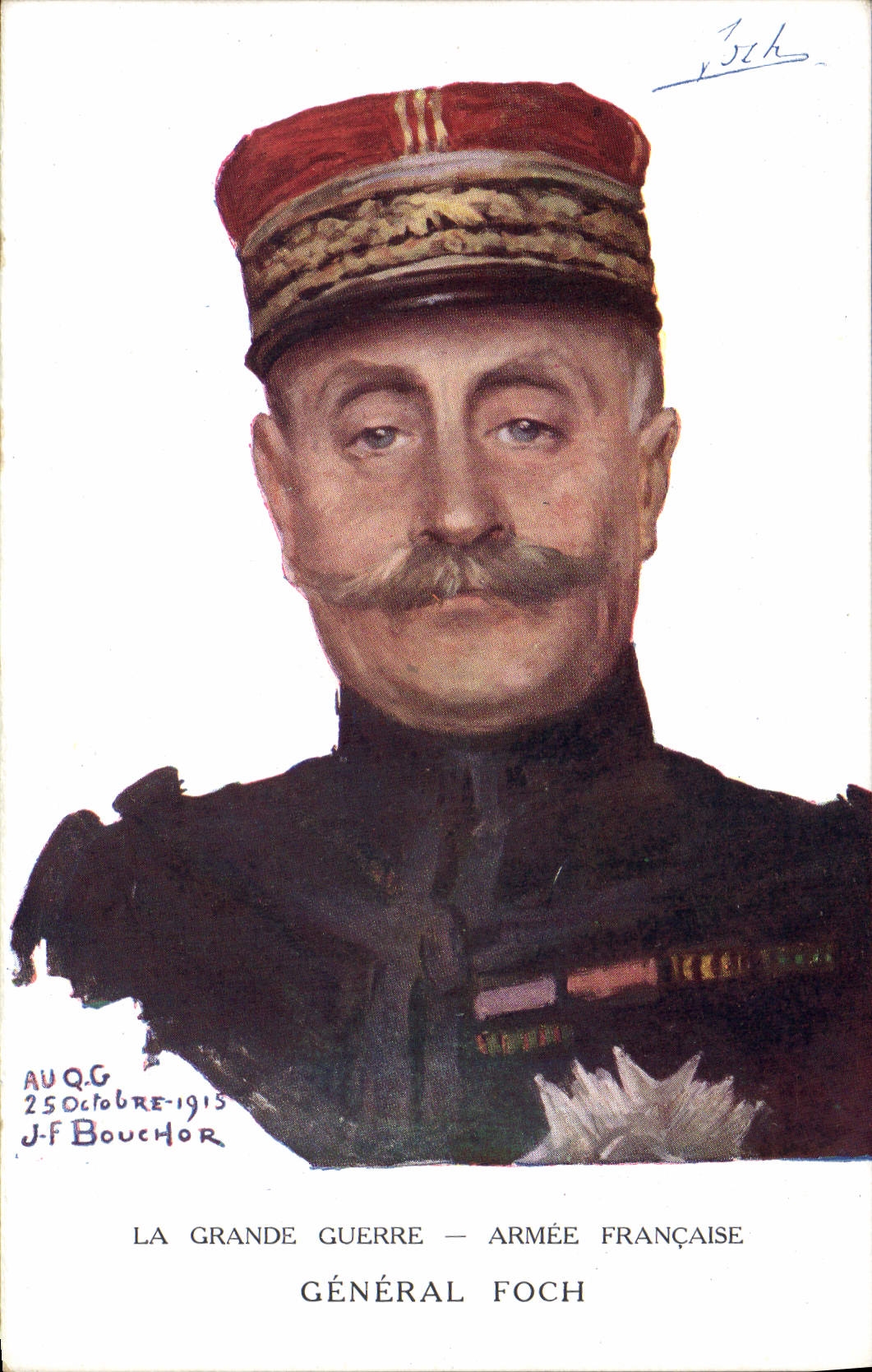 CPA Militaria General Foch 