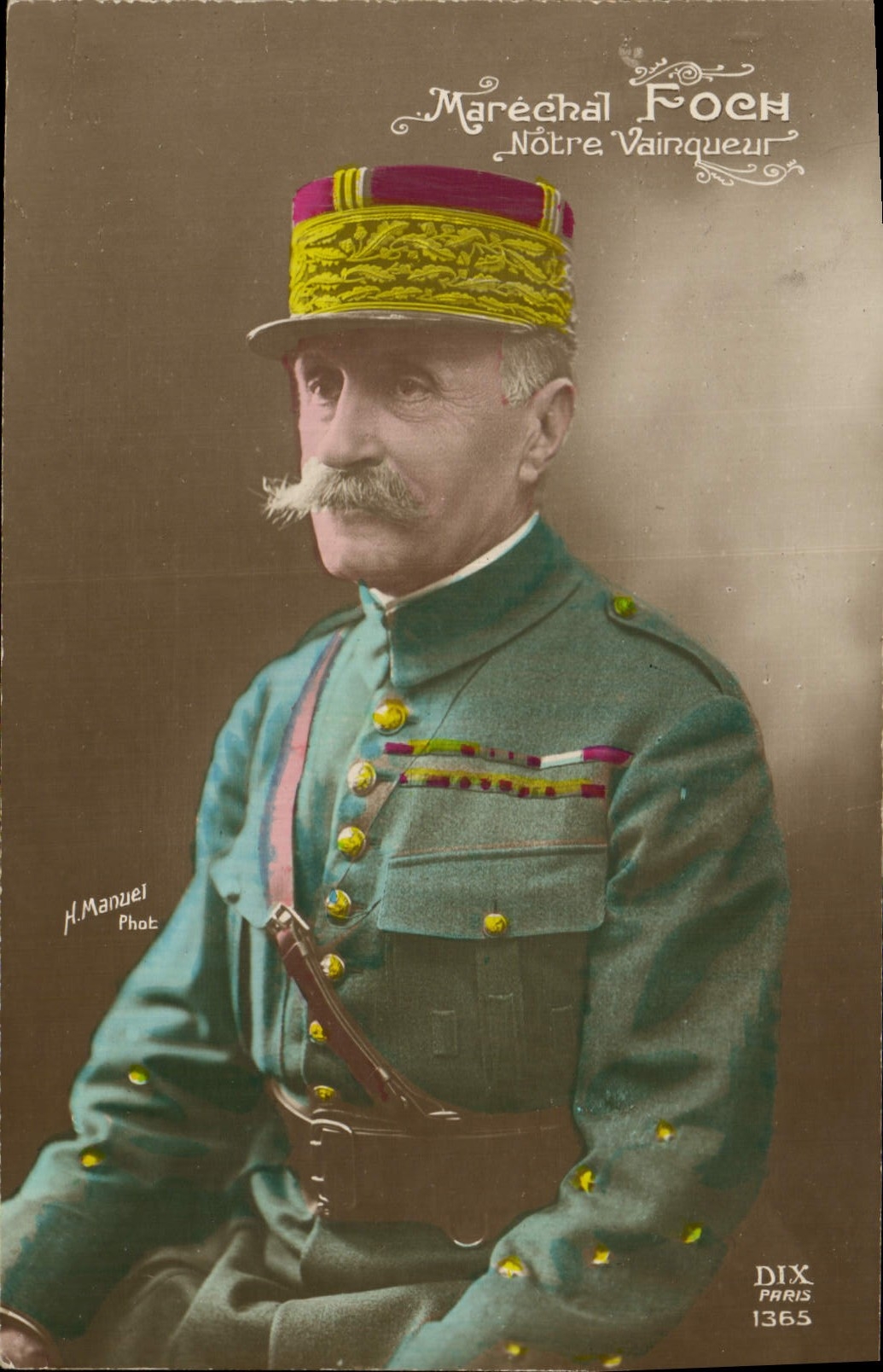 CPA Militaria Marechal Foch 