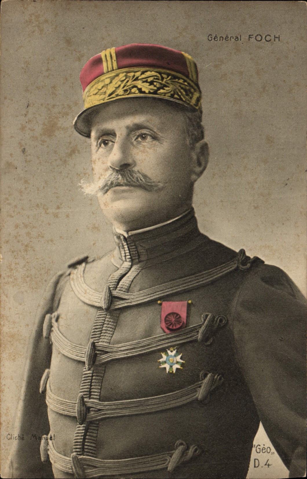 CPA Militaria General Foch 
