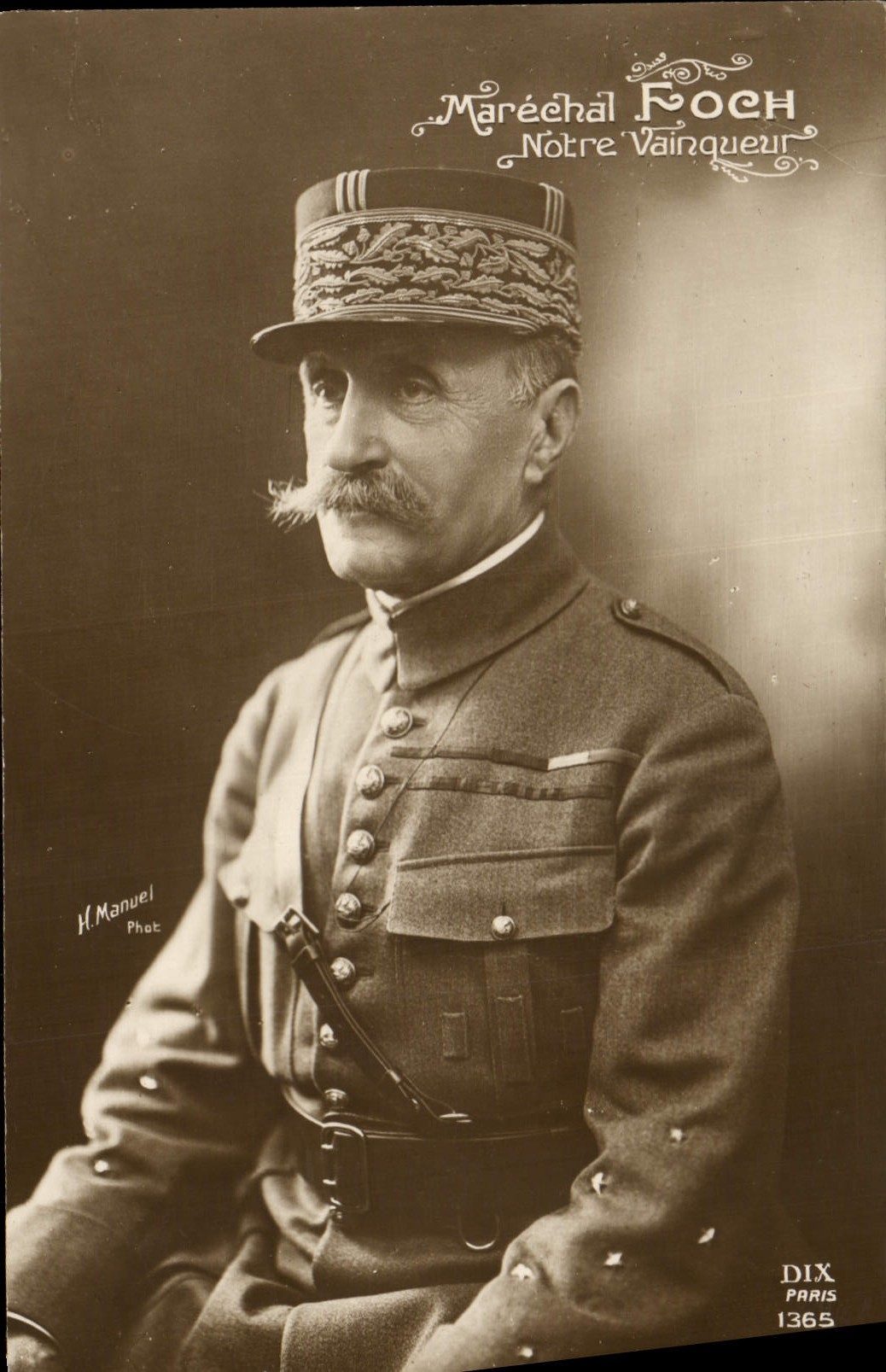 CPA Militaria Marechal Foch 