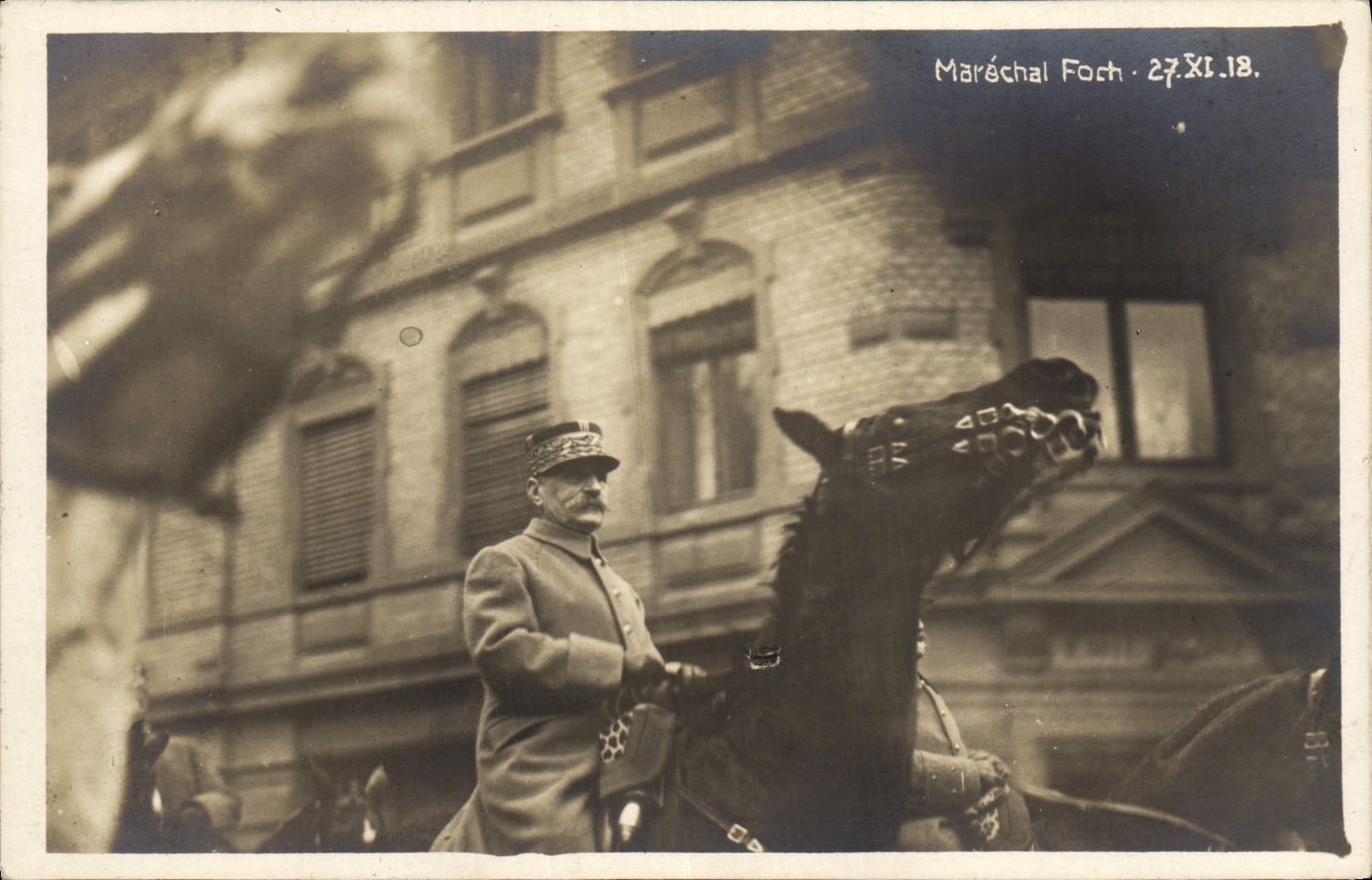 CPA Militaria Marechal Foch 