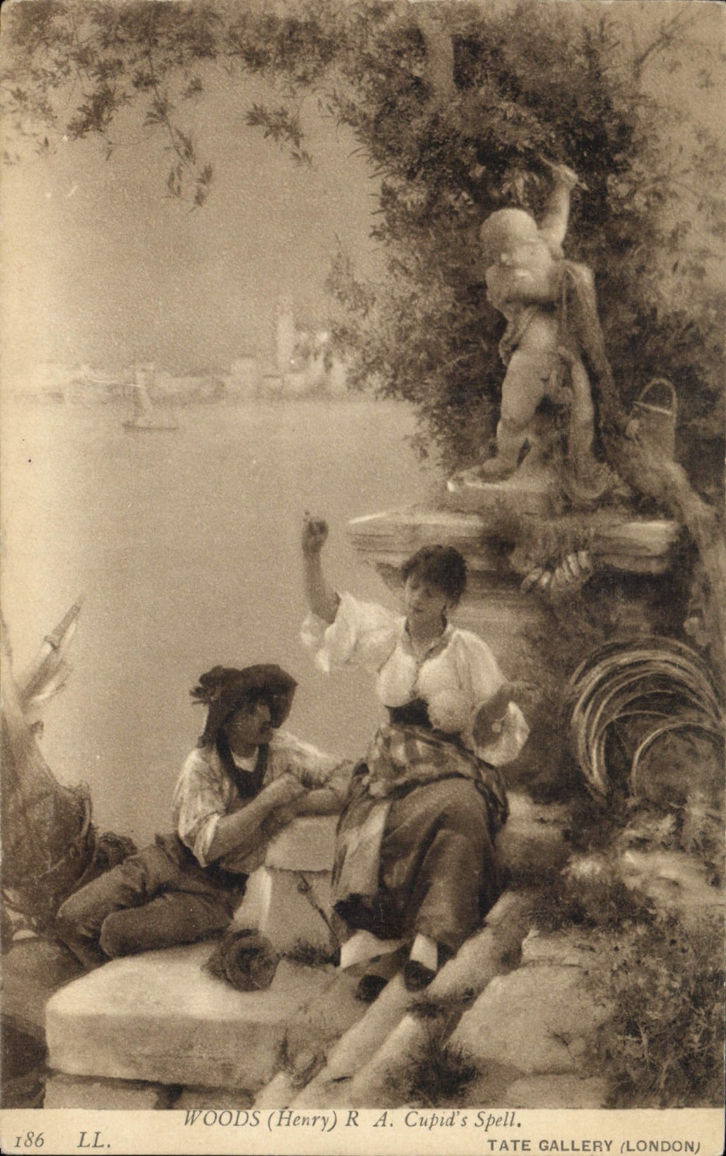 CPA Woods Cupid's spell Tate Gallery London 