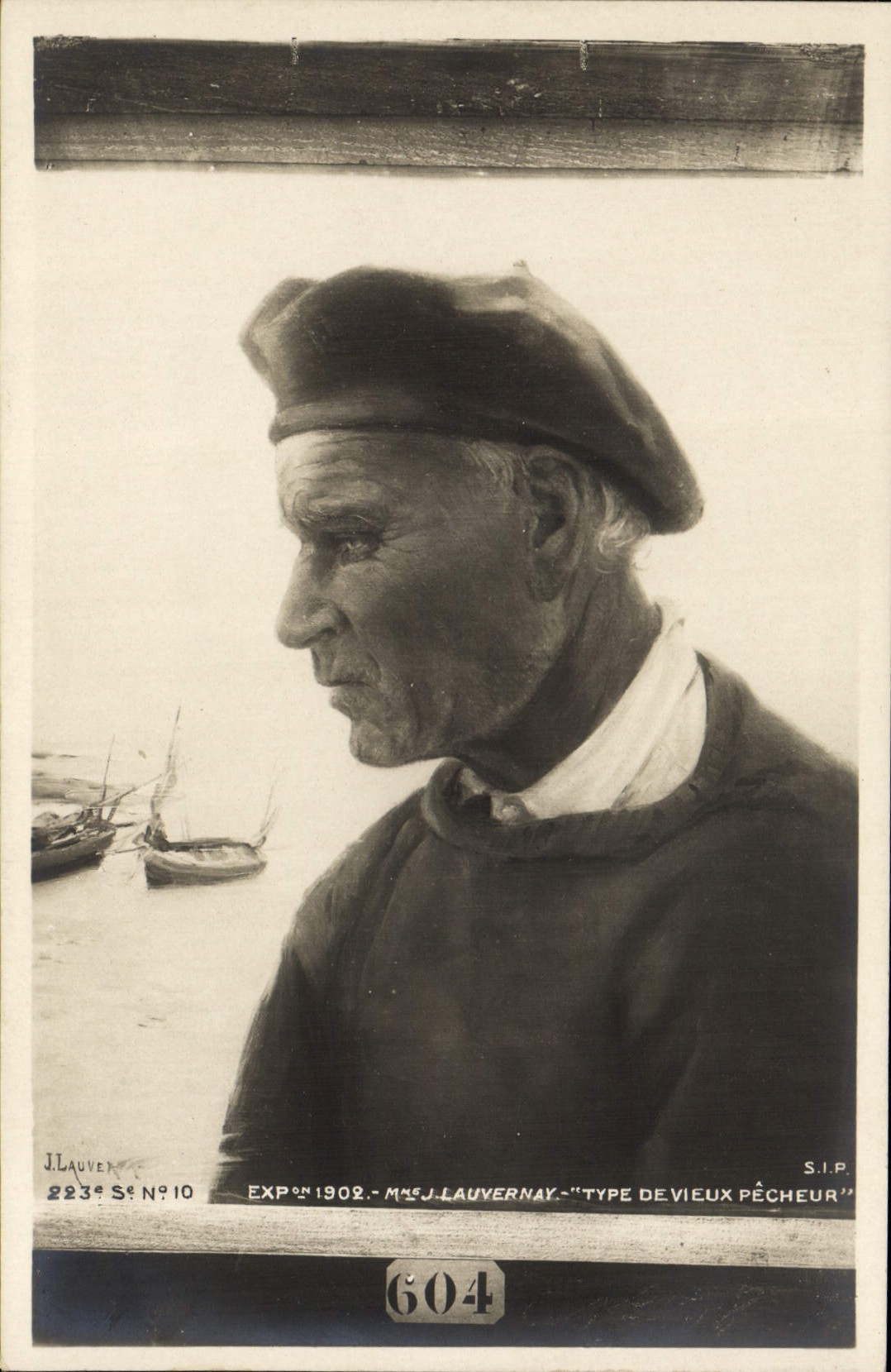 Vintage Postcard Standard Exposure 1902 Lauvernay of Old sinner