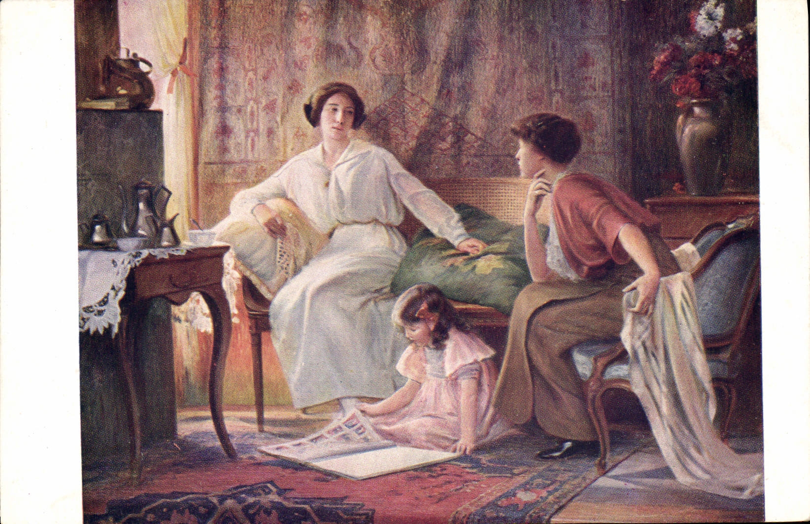 CPA Tollet le coin prefere Salon de Paris 