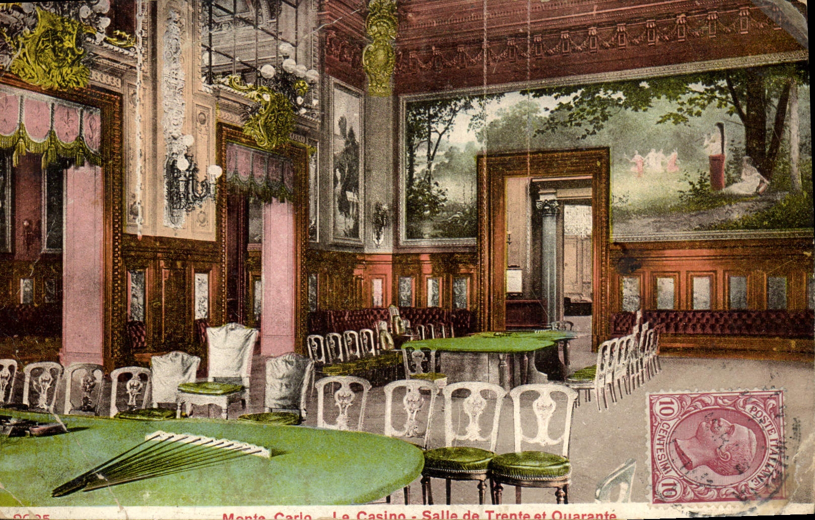 CPA Casino Monte Carlo Salle de Trente et Quarante 