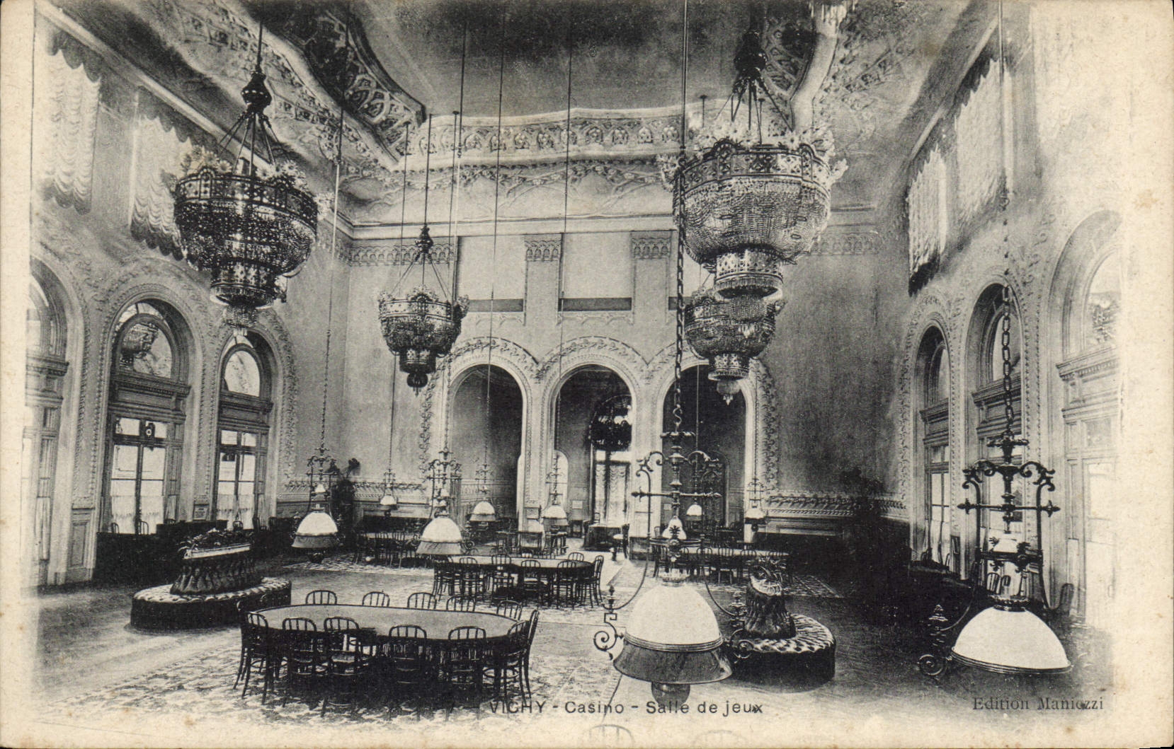 CPA Casino Vichy Salle de jeux 