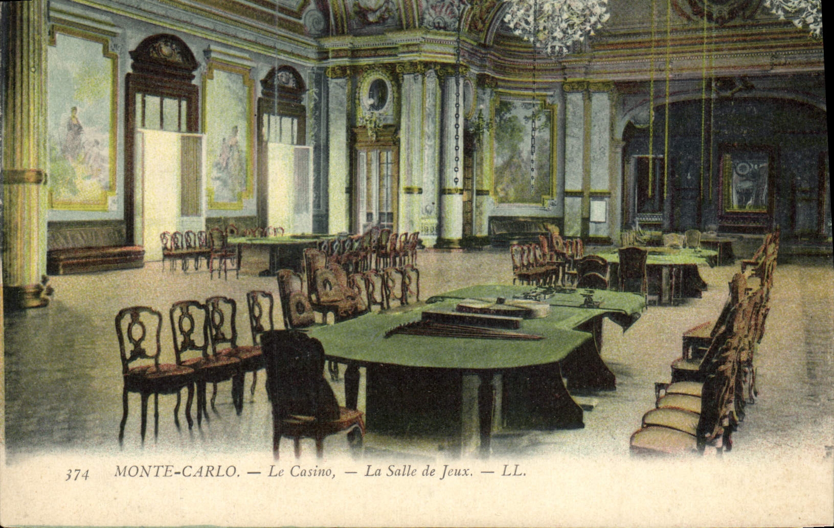 CPA Casino Monte Carlo Salle de jeux 