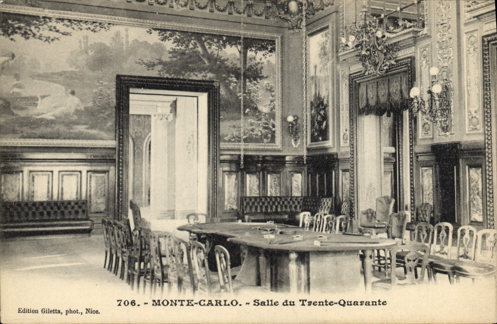 CPA Casino Monte Carlo Salle du Trente Quarante 