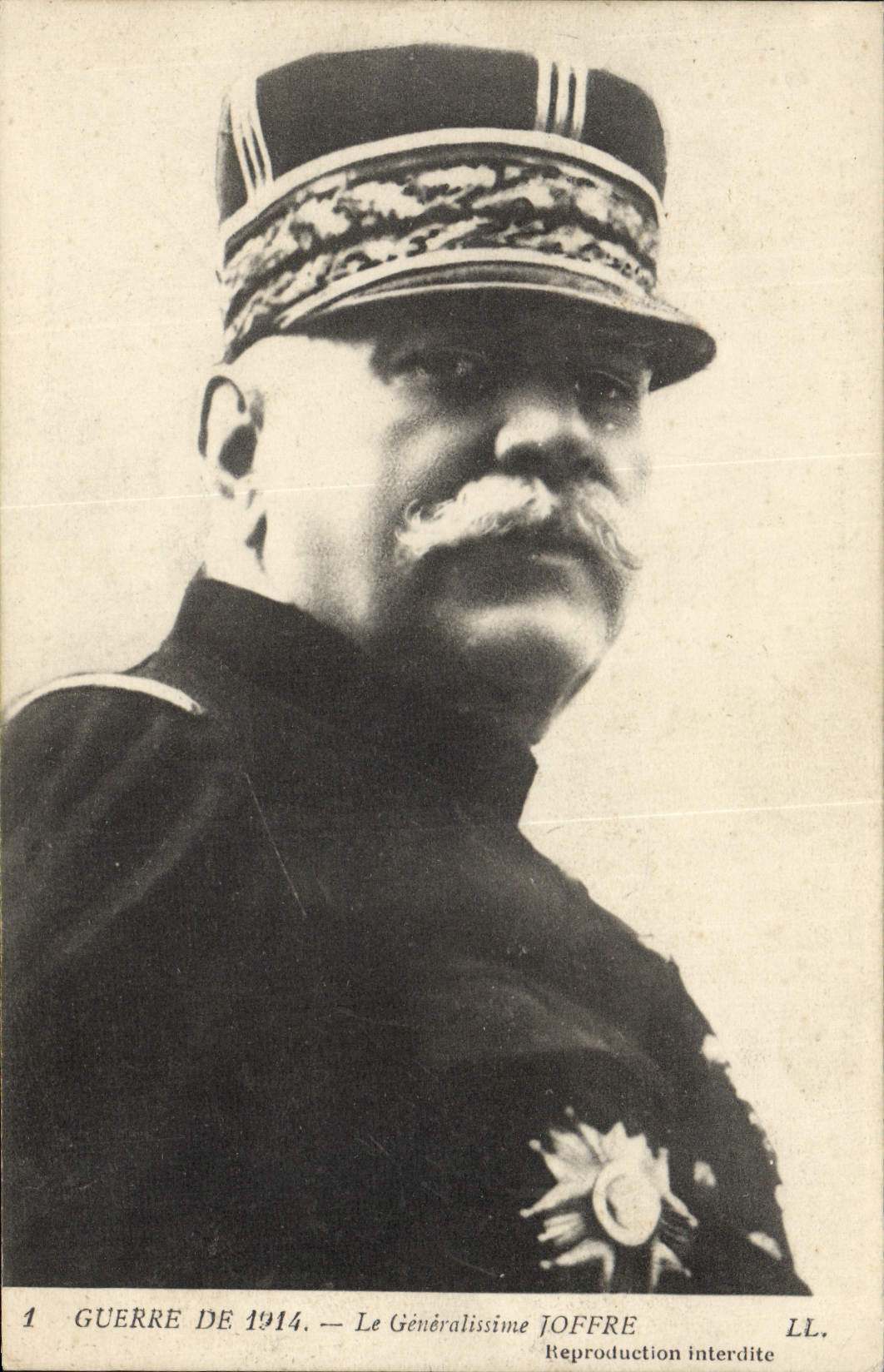CPA Militaria Le Generalissime Joffre 
