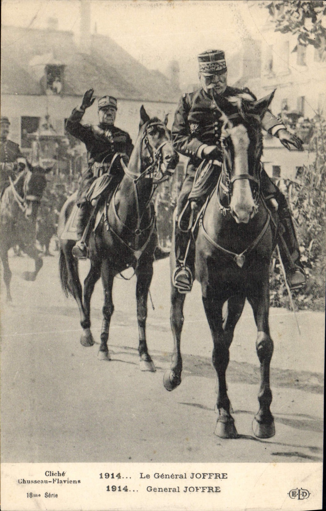 CPA Militaria General Joffre 