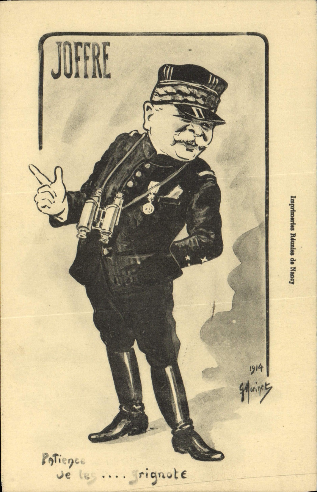 CPA Militaria Joffre 