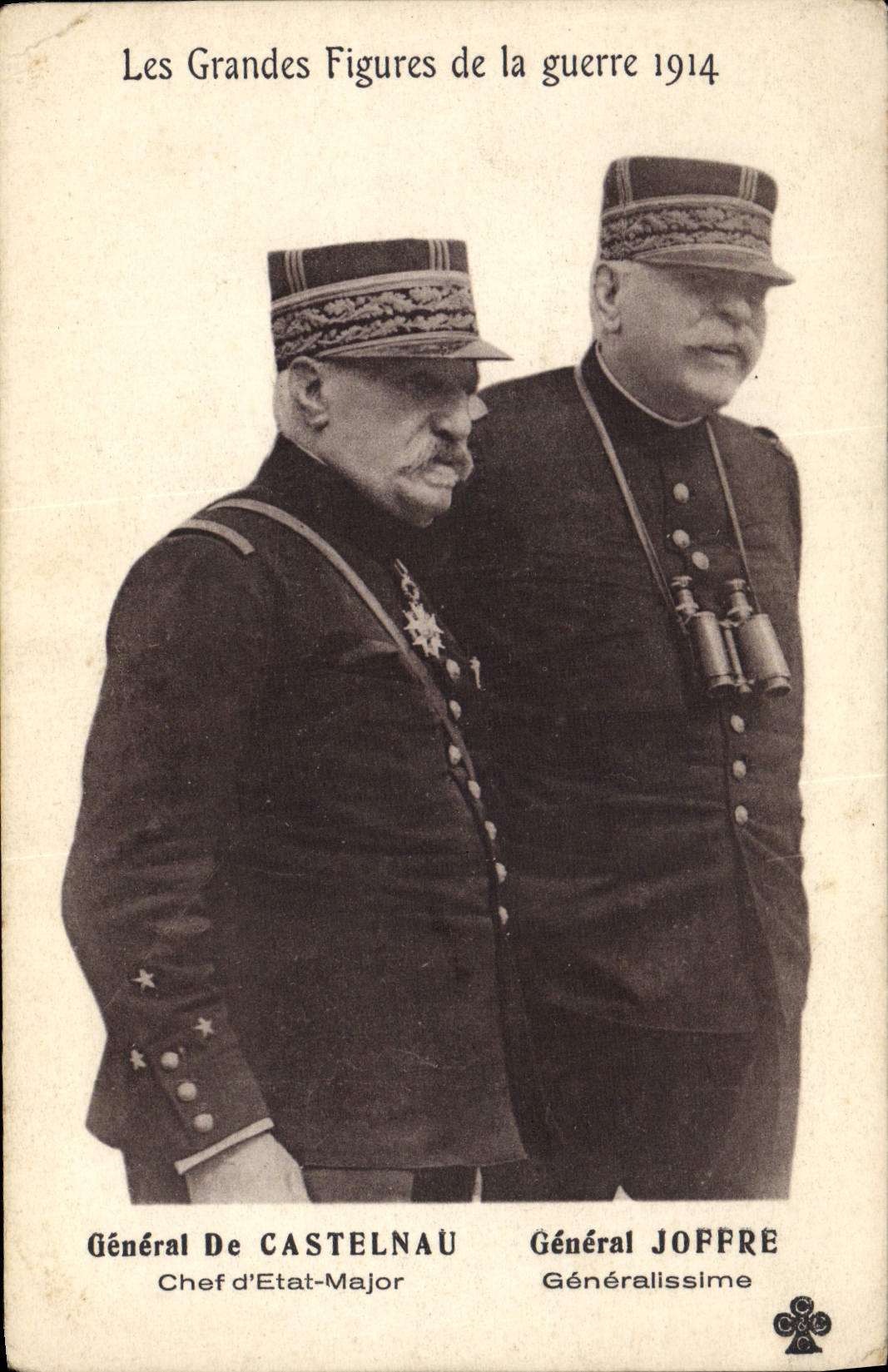 CPA Militaria General de Castelnau Joffre 