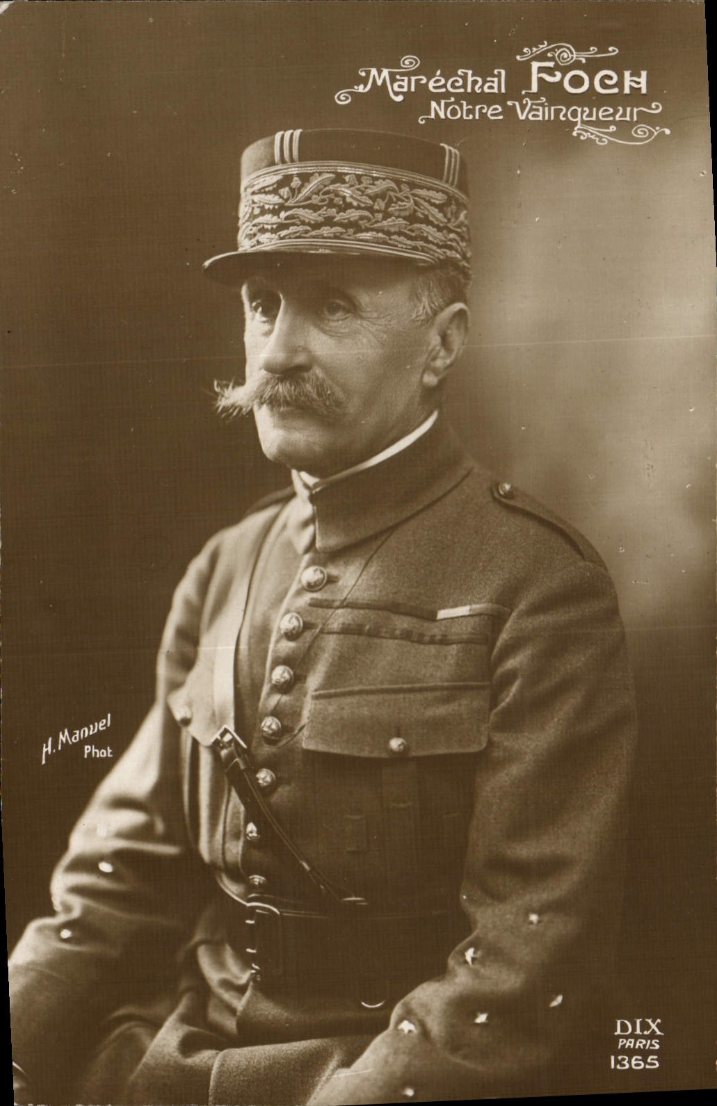 CPA Militaria Marechal Foch 