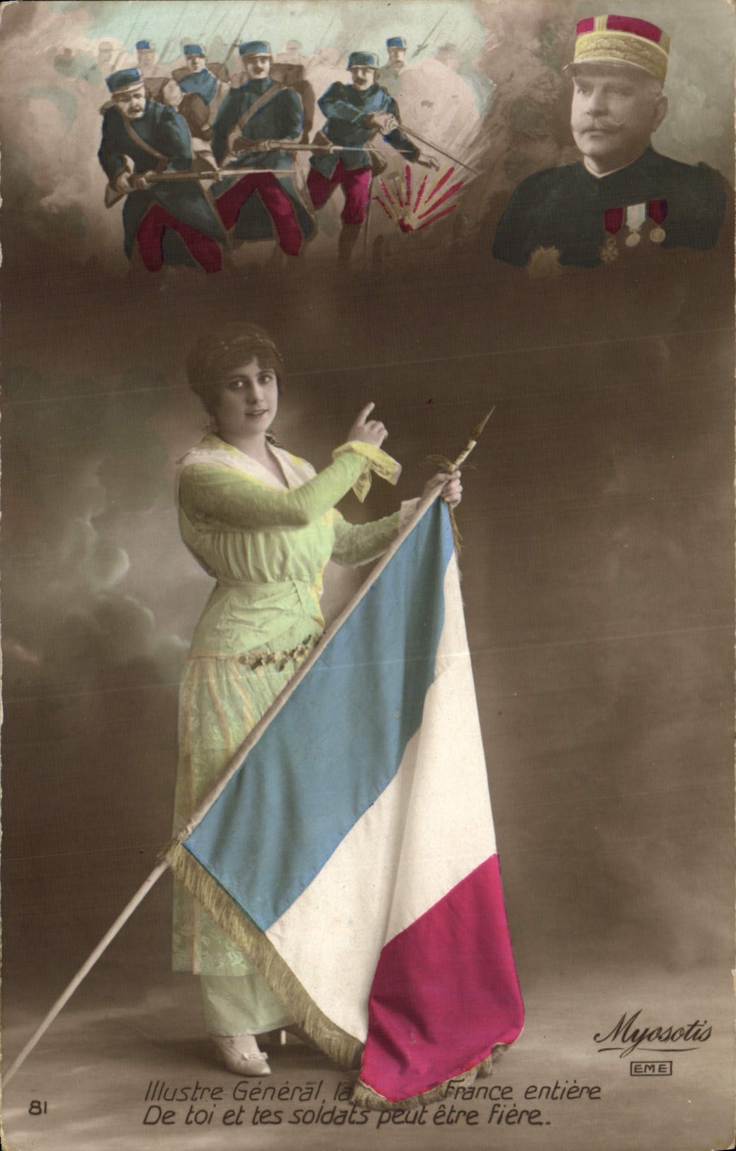 CPA Militaria General 