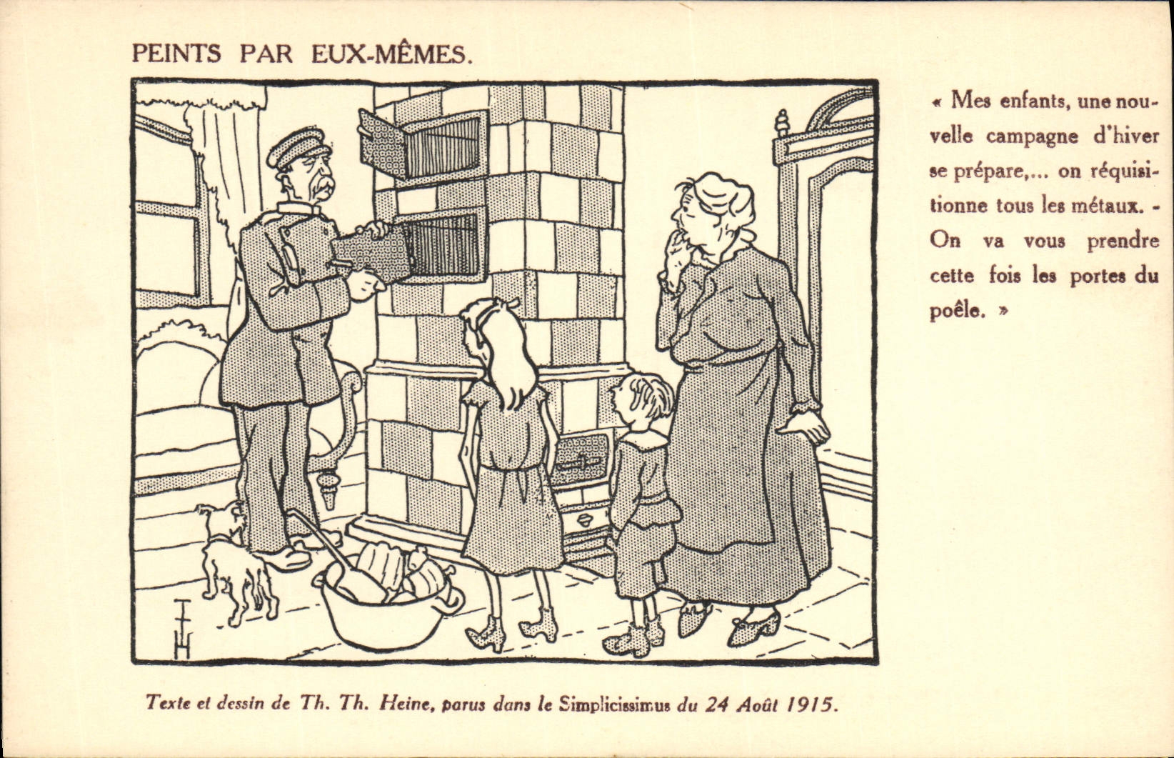 CPA Militaria Peints par eux memes 