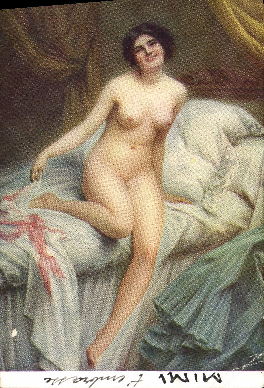 CPA Erotique Femme Salon de Paris De Cool l'eveil 