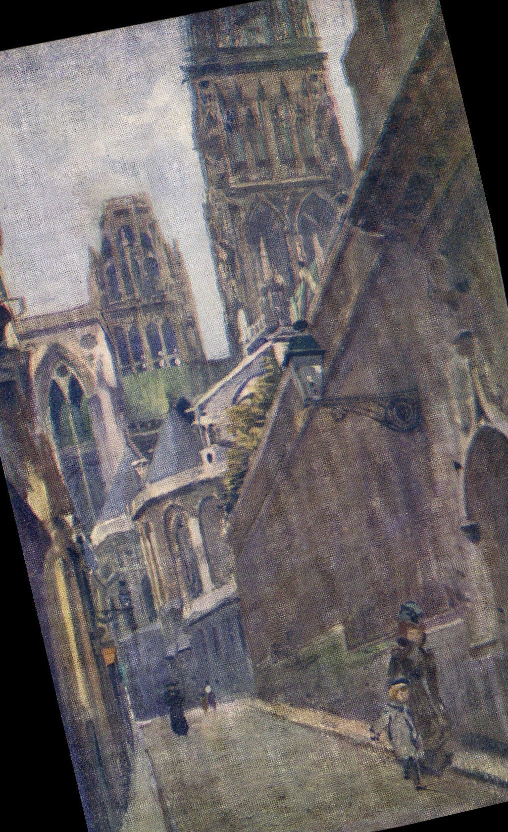 Vintage Postcard Street of the Hosiers