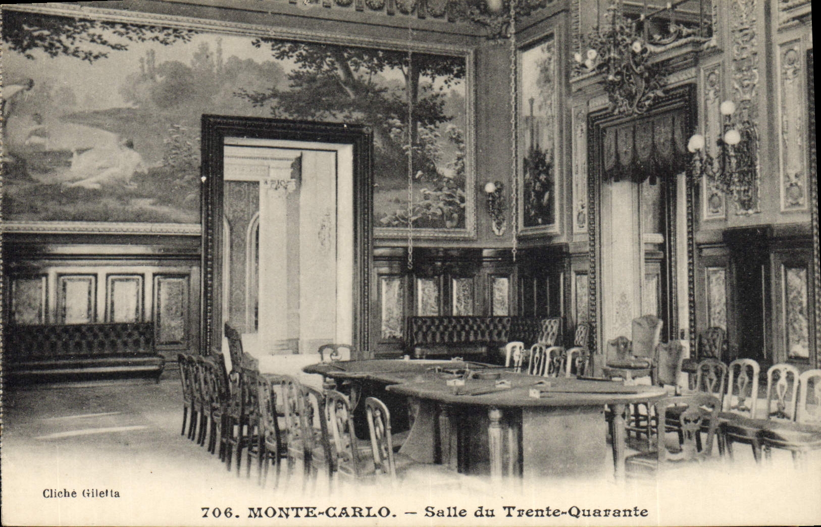 CPA Casino Monte Carlo Salle du Trente Quarante 