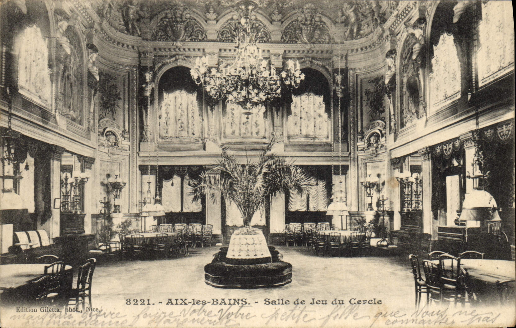 CPA Casino Aix les Bains Salle de jeu du Cercle