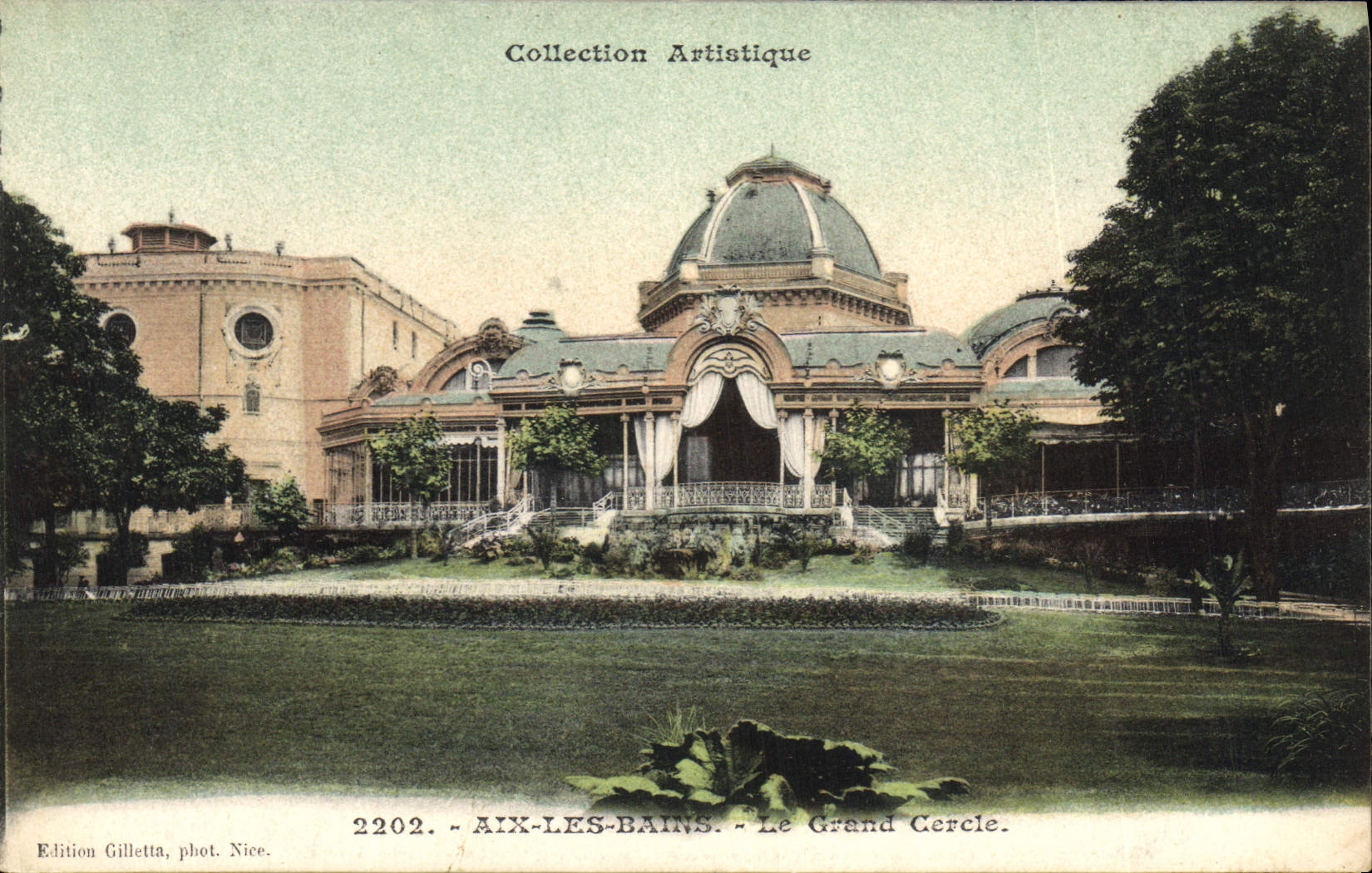 CPA Casino Aix les Bains Le Grand Cercle