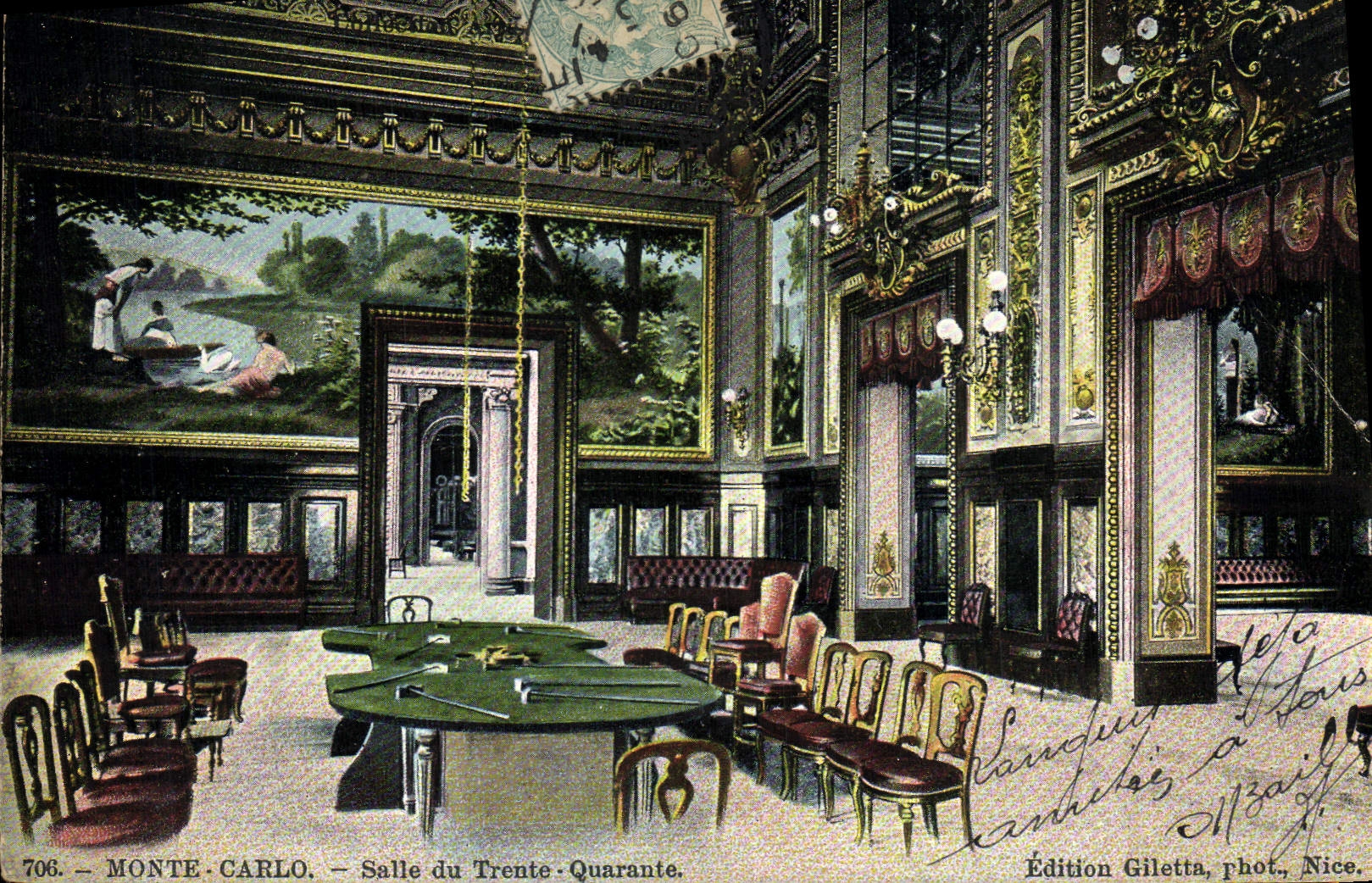 CPA Casino Monte Carlo Salle de Trente Quarante