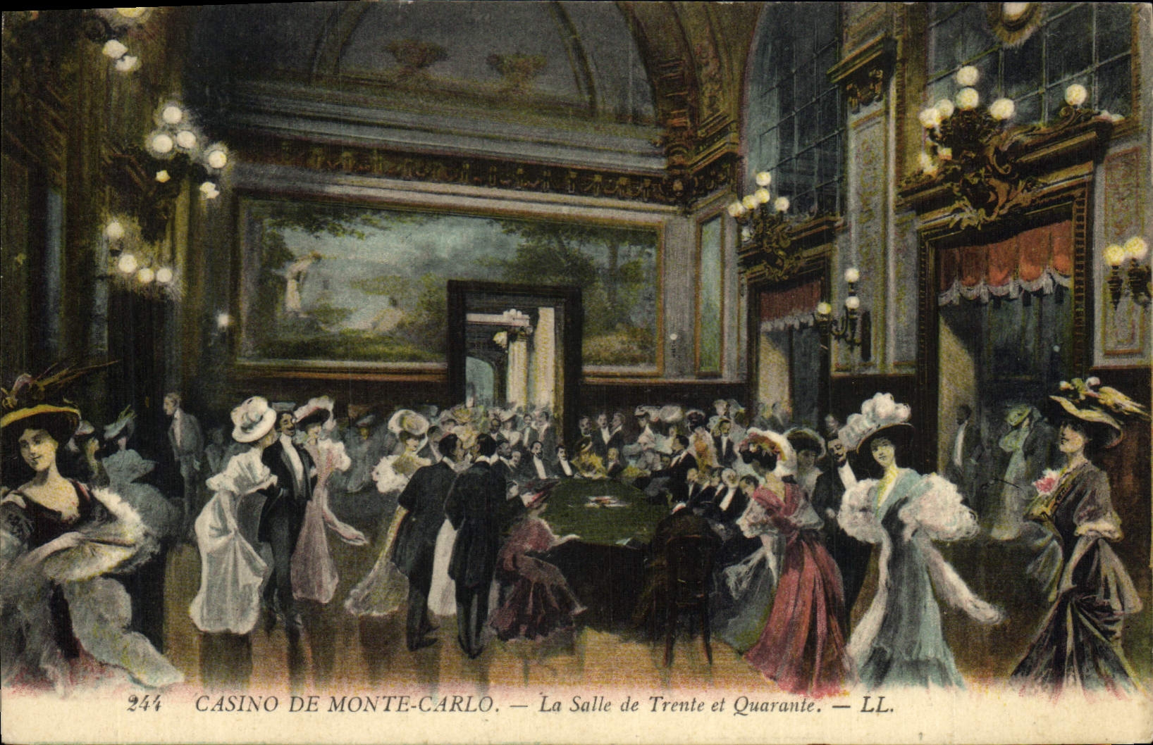 CPA Casino Monte Carlo La salle de Trente et Quarante