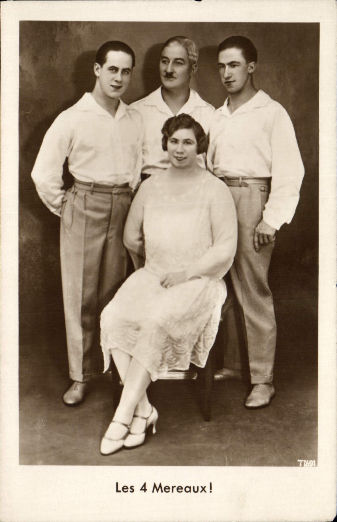 Postal Los días 4 Mereaux