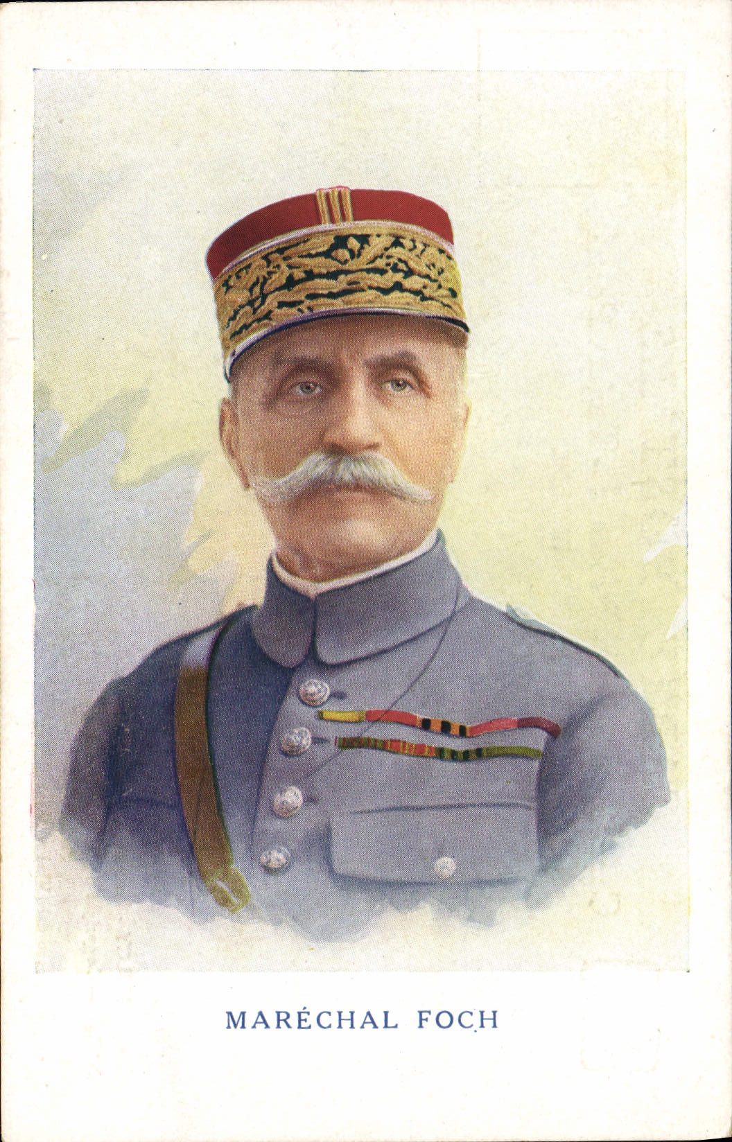 CPA Militaria Marechal Foch 