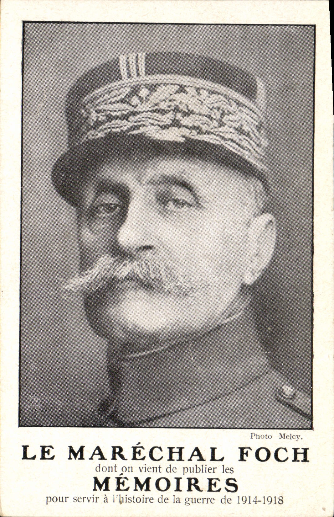 CPA Militaria Marechal Foch Memoires